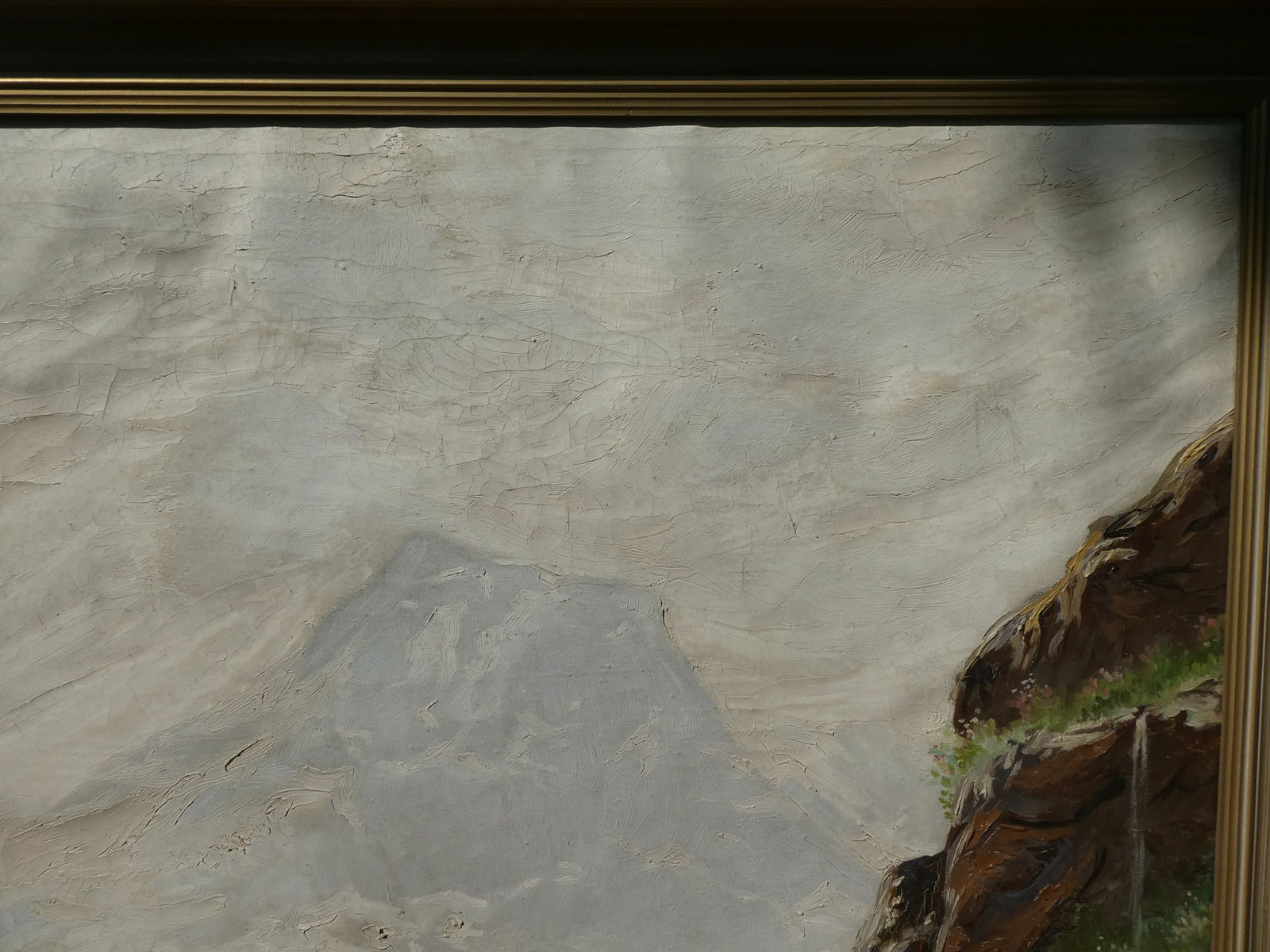 Charles Kleukens Woman Herding Goats Oil Painting - 5