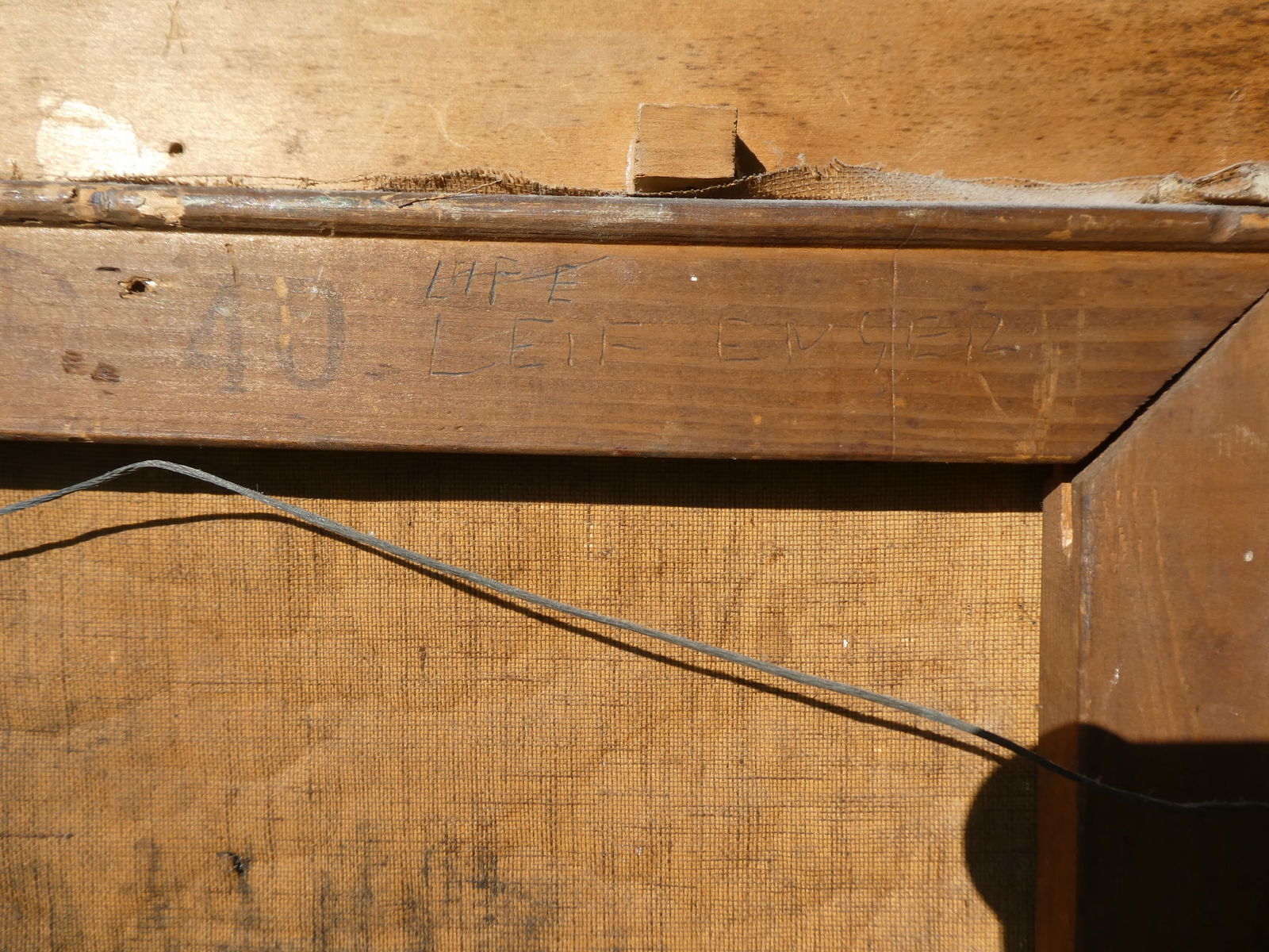 Leif Enger Signed Still-Life Oil Painting - 16