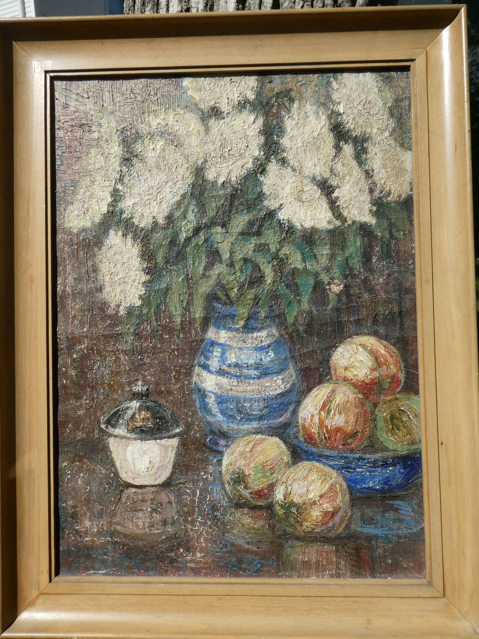 Leif Enger Signed Still-Life Oil Painting (1 of 16)