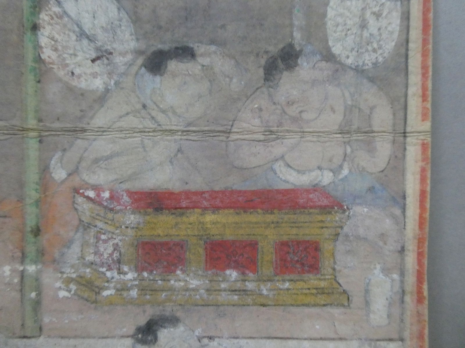18th/19th Century Thai Buddhist Painting on Manuscript Paper - 6