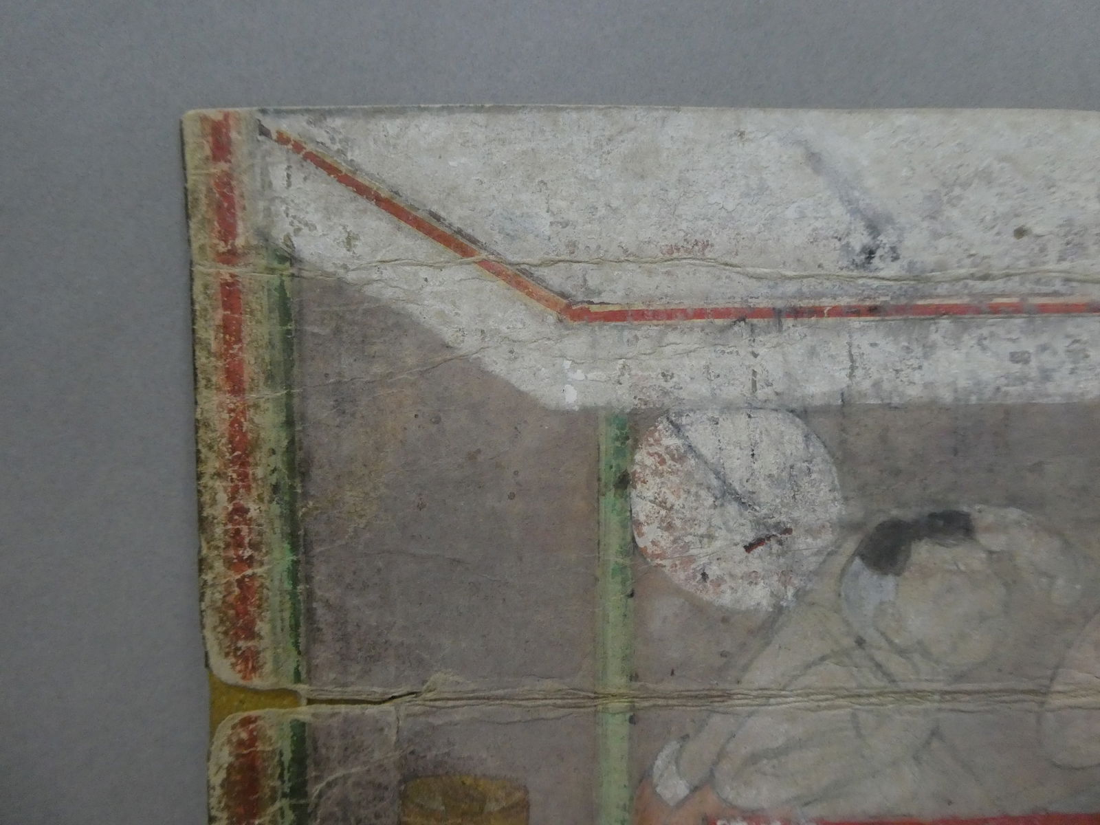 18th/19th Century Thai Buddhist Painting on Manuscript Paper - 9