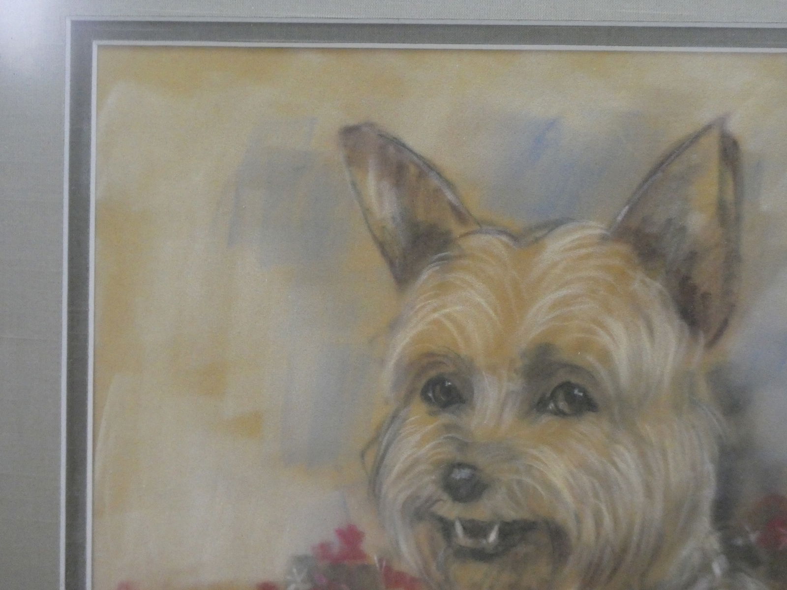 Arthur Smith Signed Dog Pastel Painting - 13