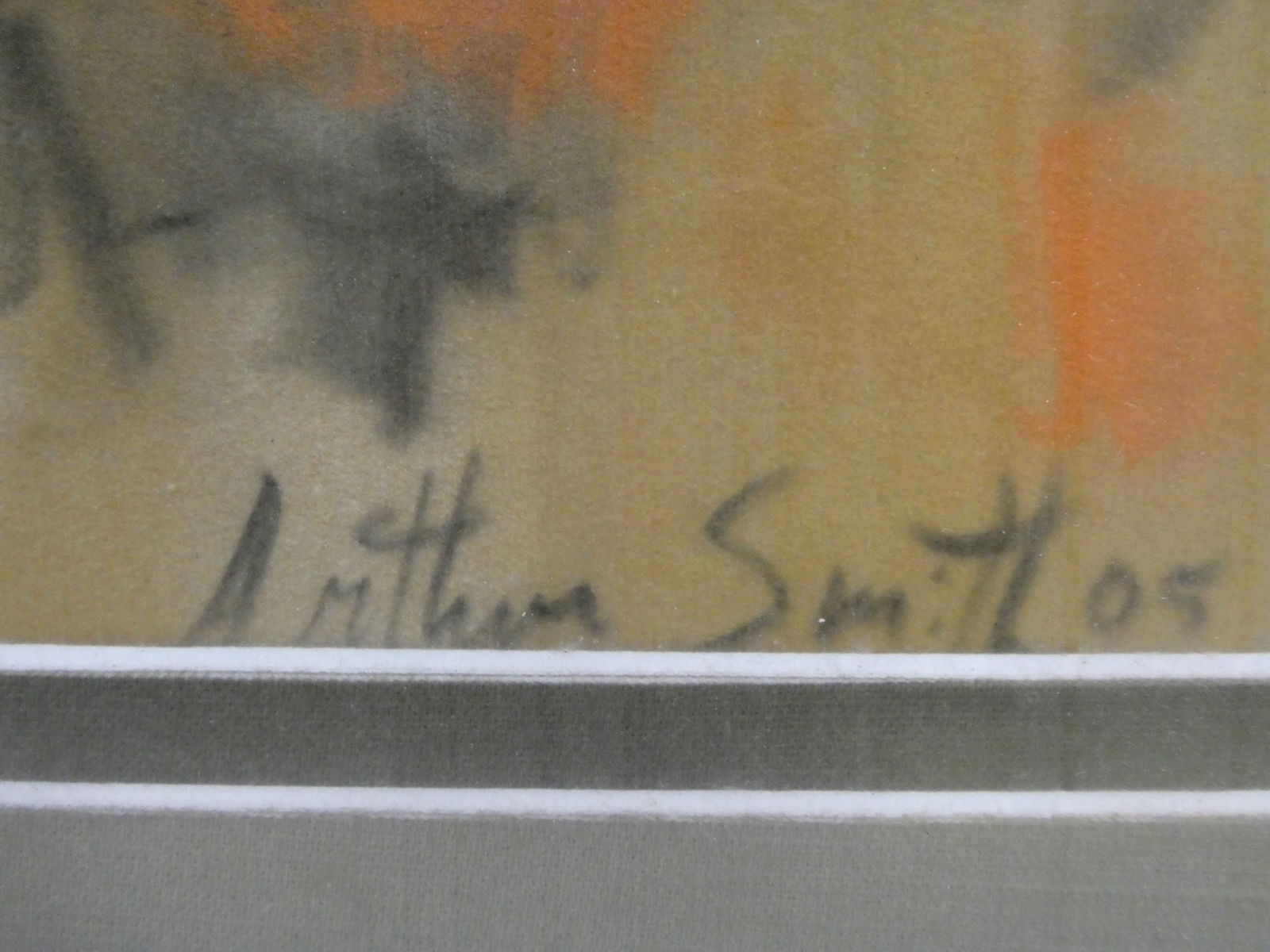 Arthur Smith Signed Dog Pastel Painting - 5