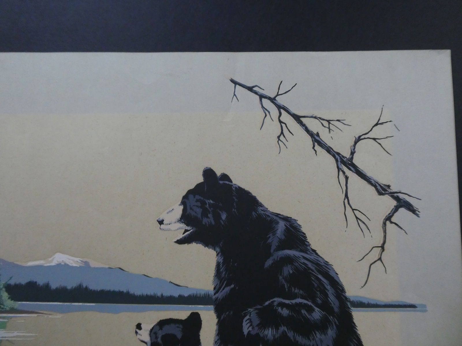 James Bunnell Black Bears Color Serigraph - 4