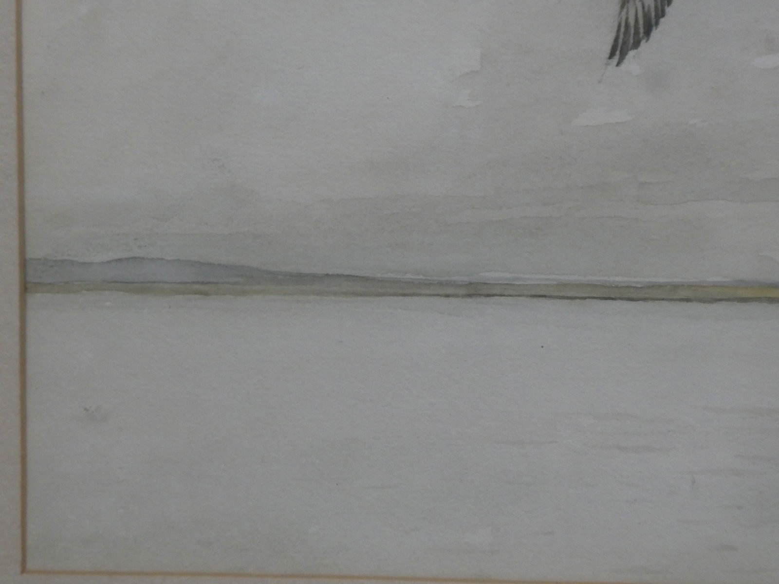 William Schmedtgen Pair of Flying Mallard Ducks Watercolor Painting LISTED ARTIST - 5