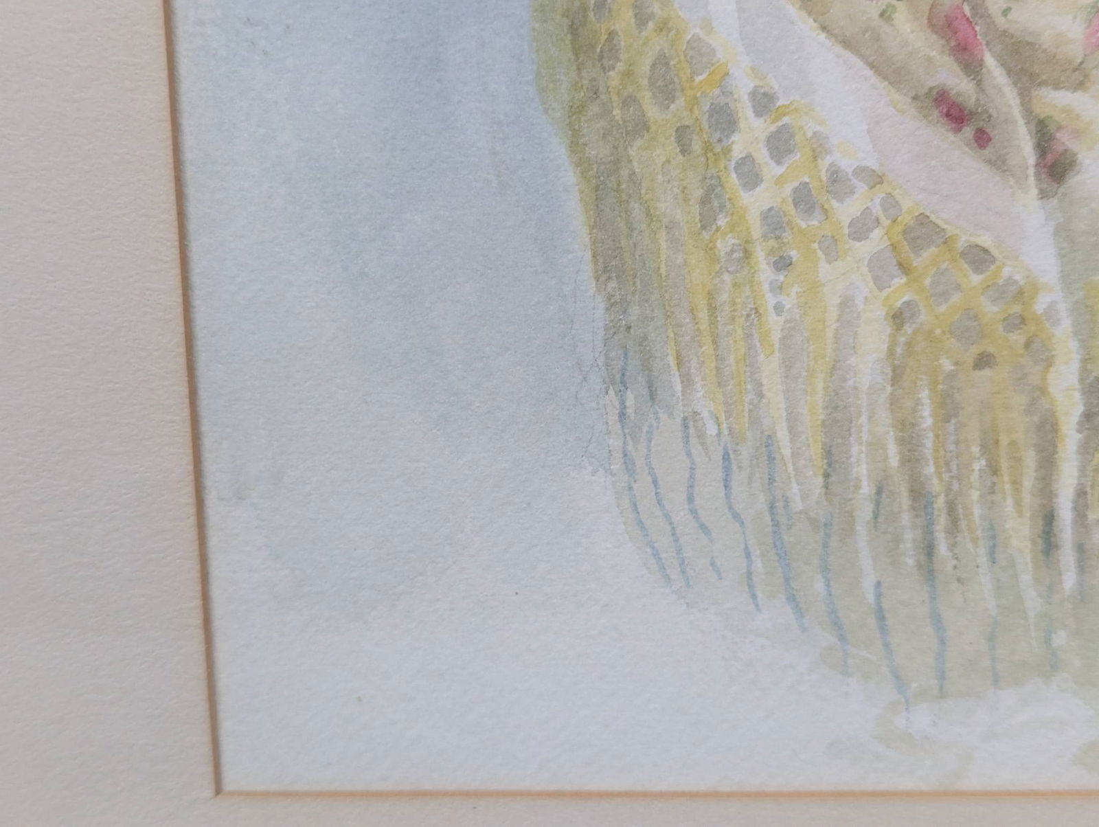 Watercolor Portrait of Neapolitan Italian Grandma by E Fiorentino - 8