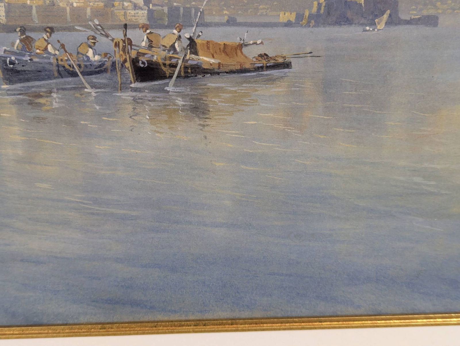 Napoli Panorama Watercolor Painting by Giovanni Battista - 7