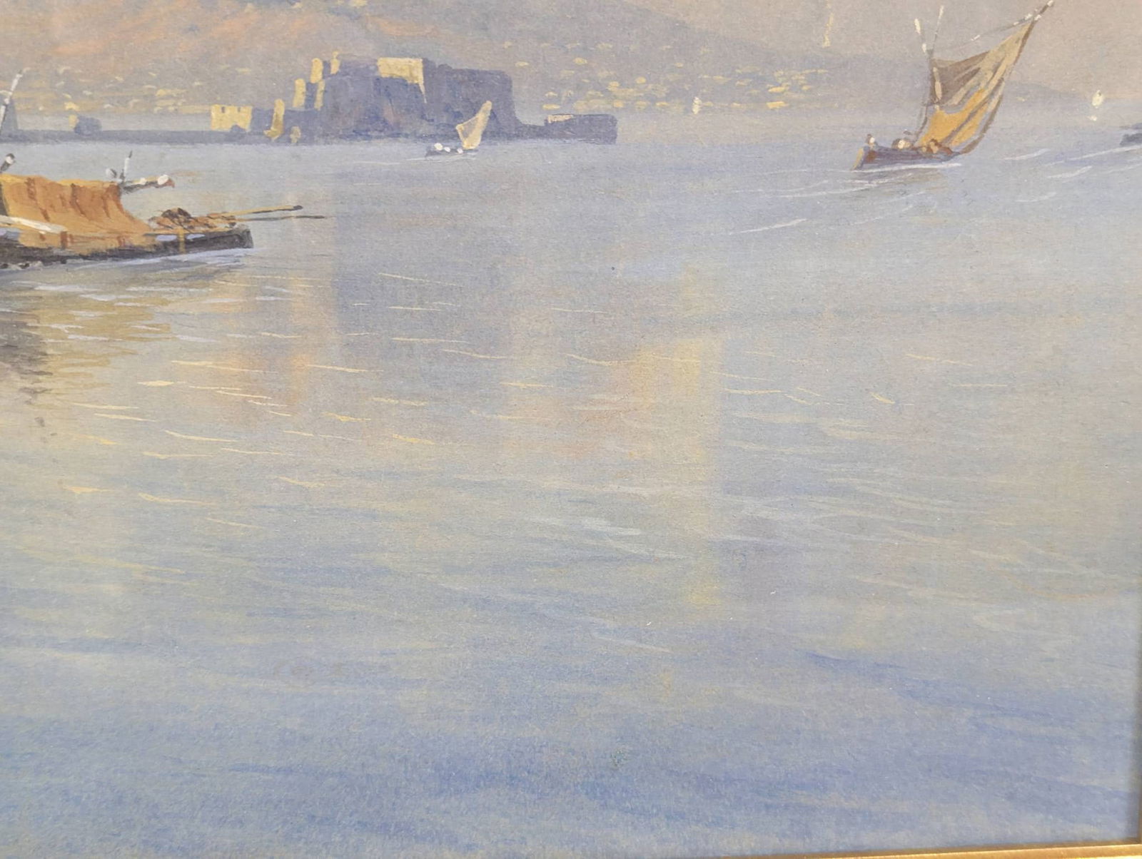 Napoli Panorama Watercolor Painting by Giovanni Battista - 8