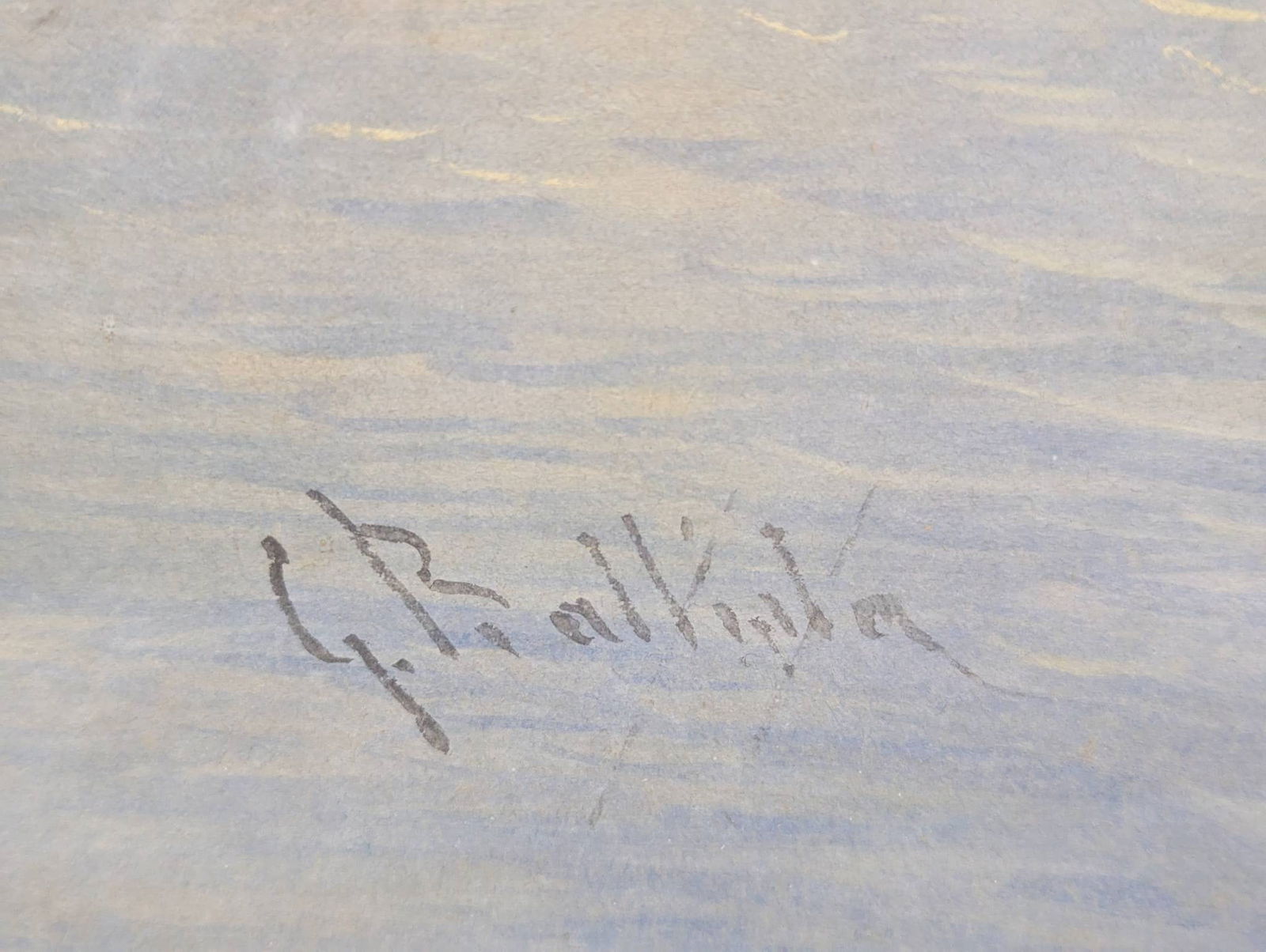 Napoli Panorama Watercolor Painting by Giovanni Battista - 9