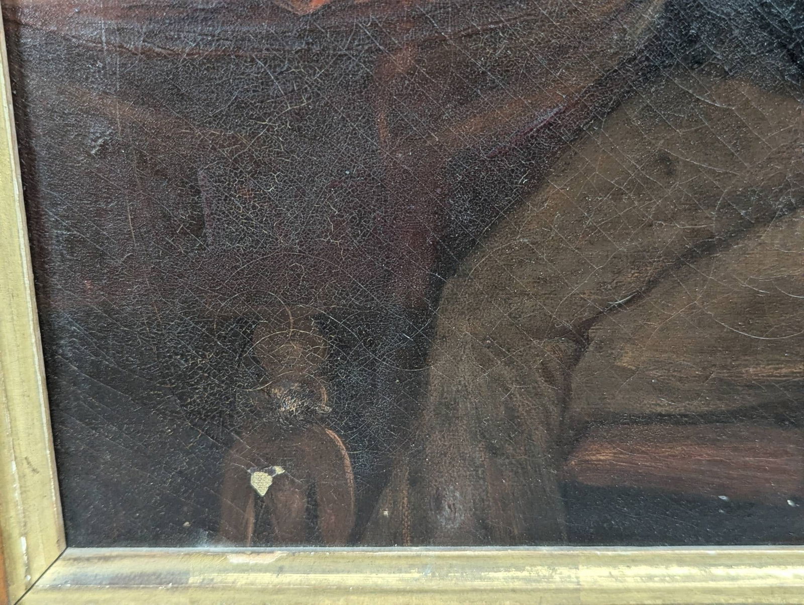 American School Oil Painting Portrait of a Distinguished Gentleman c 1840s - 7