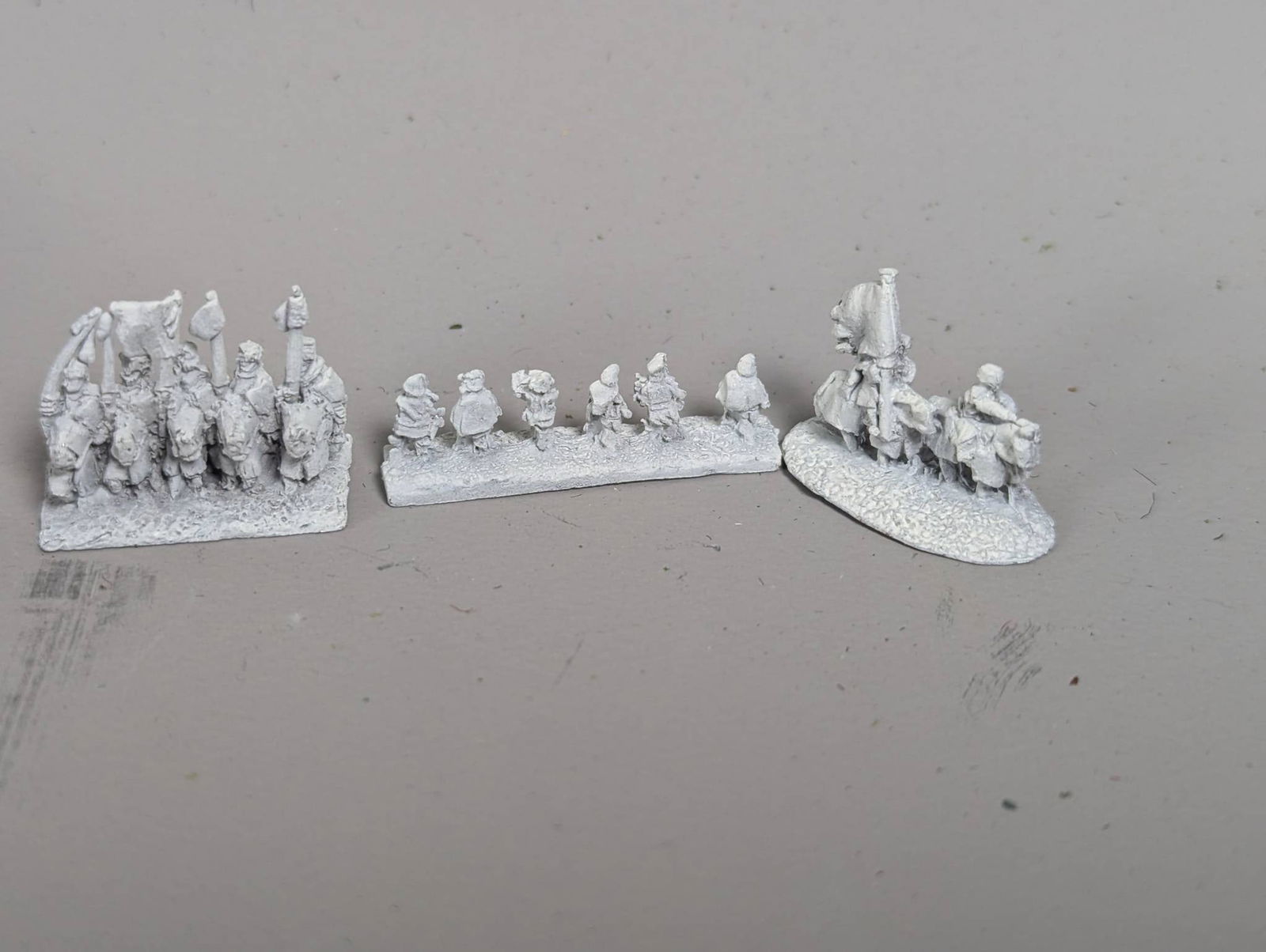 French and English Metal Miniatures From 100 Year War - 3
