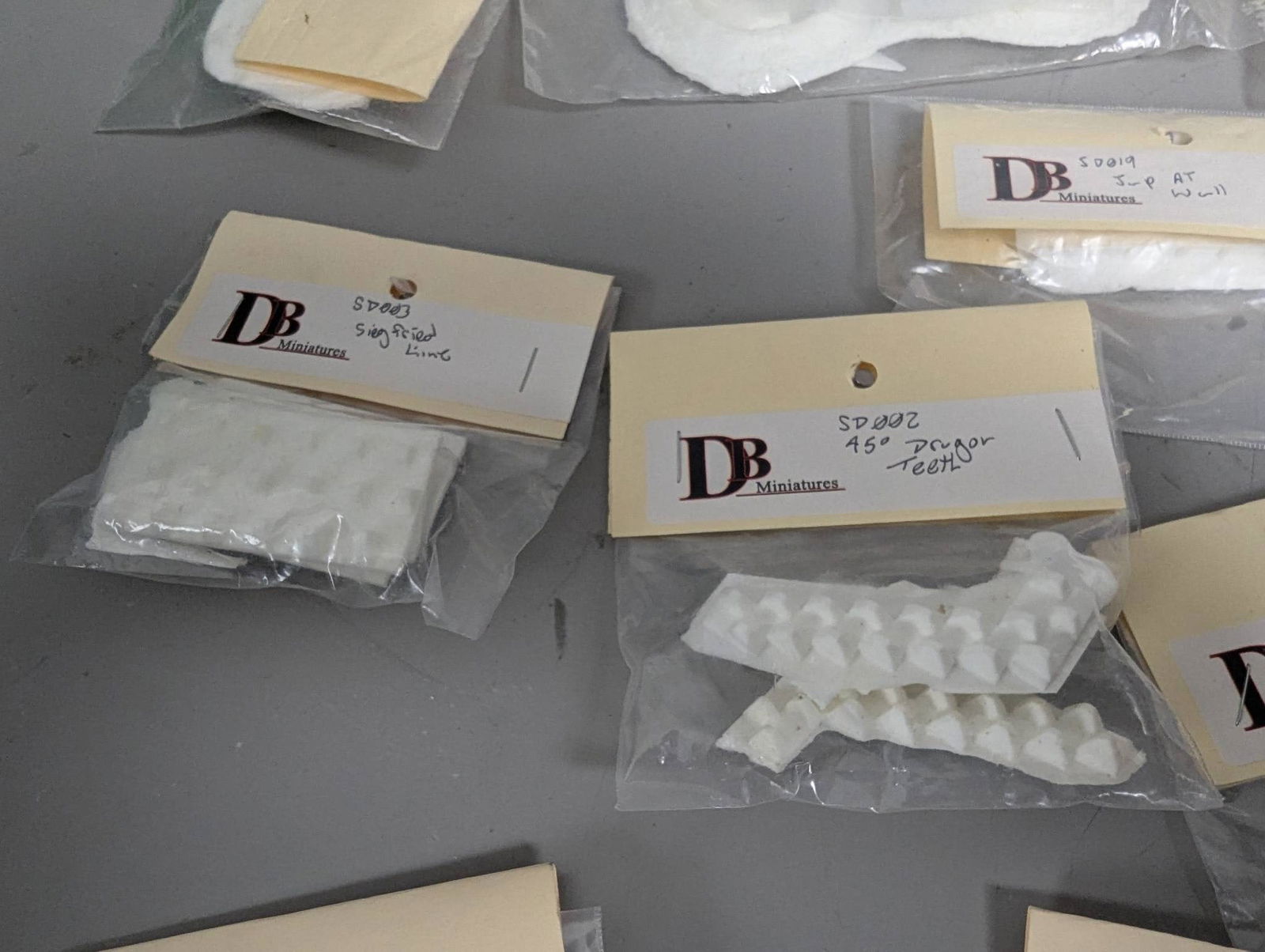 New Old Stock WWII Plastic Miniatures by DB Miniatures - 3