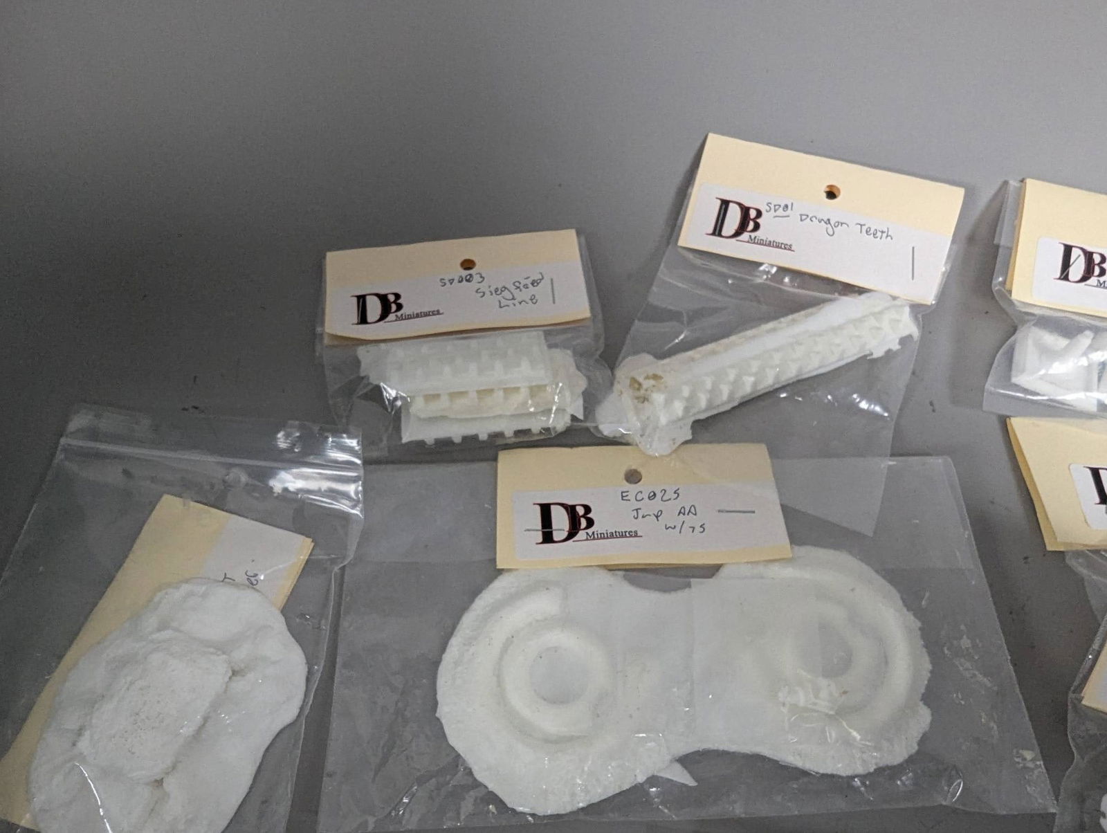 New Old Stock WWII Plastic Miniatures by DB Miniatures - 4