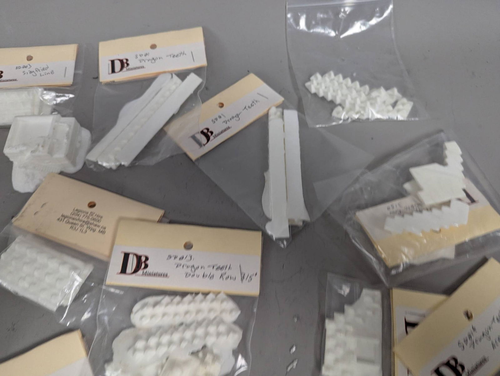 New Old Stock WWII Plastic Miniatures by DB Miniatures - 6