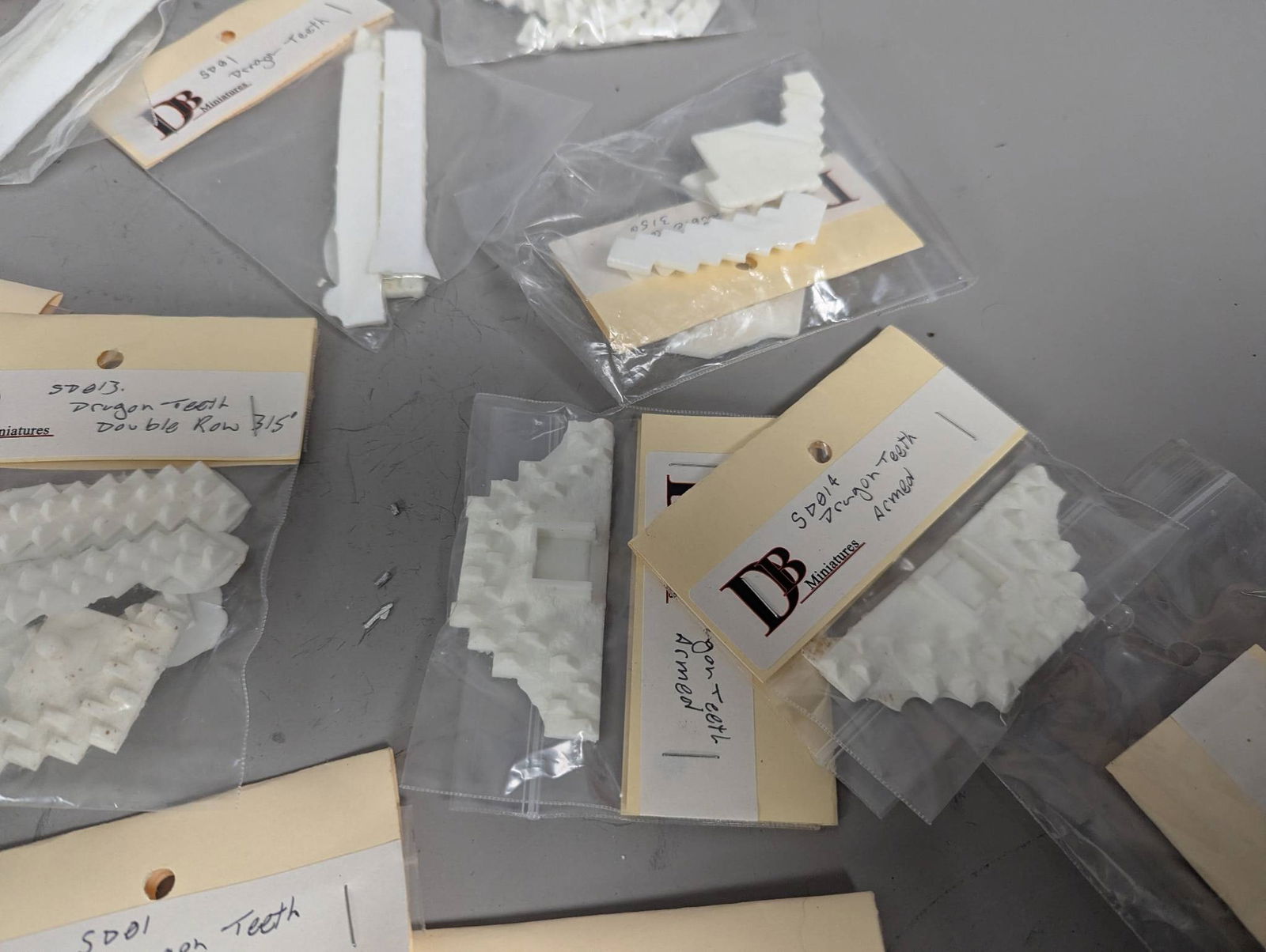 New Old Stock WWII Plastic Miniatures by DB Miniatures - 9