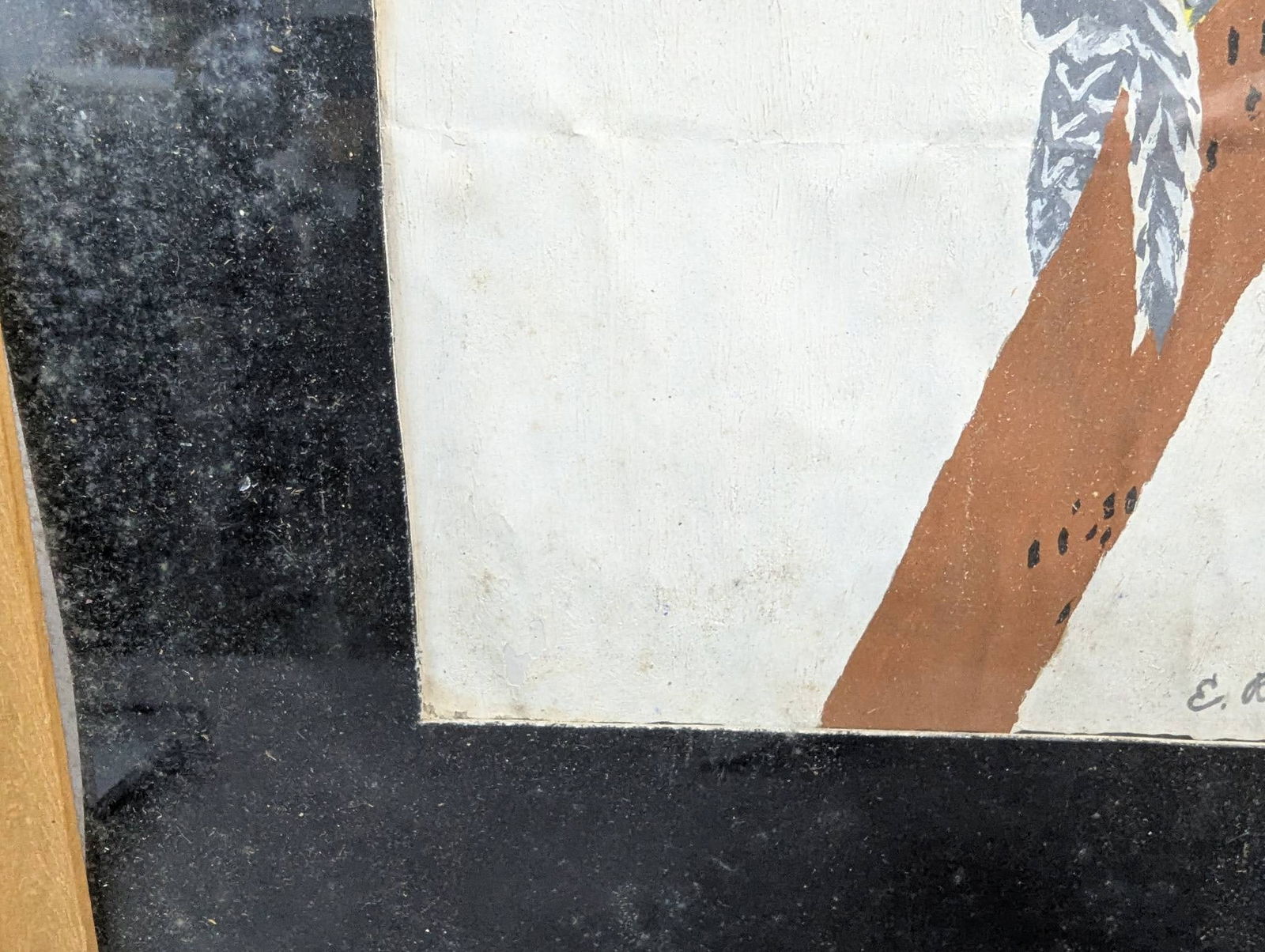 Framed Bird Illustration Signed by E Roehl - 7