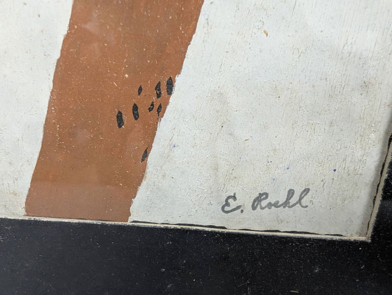 Framed Bird Illustration Signed by E Roehl - 9