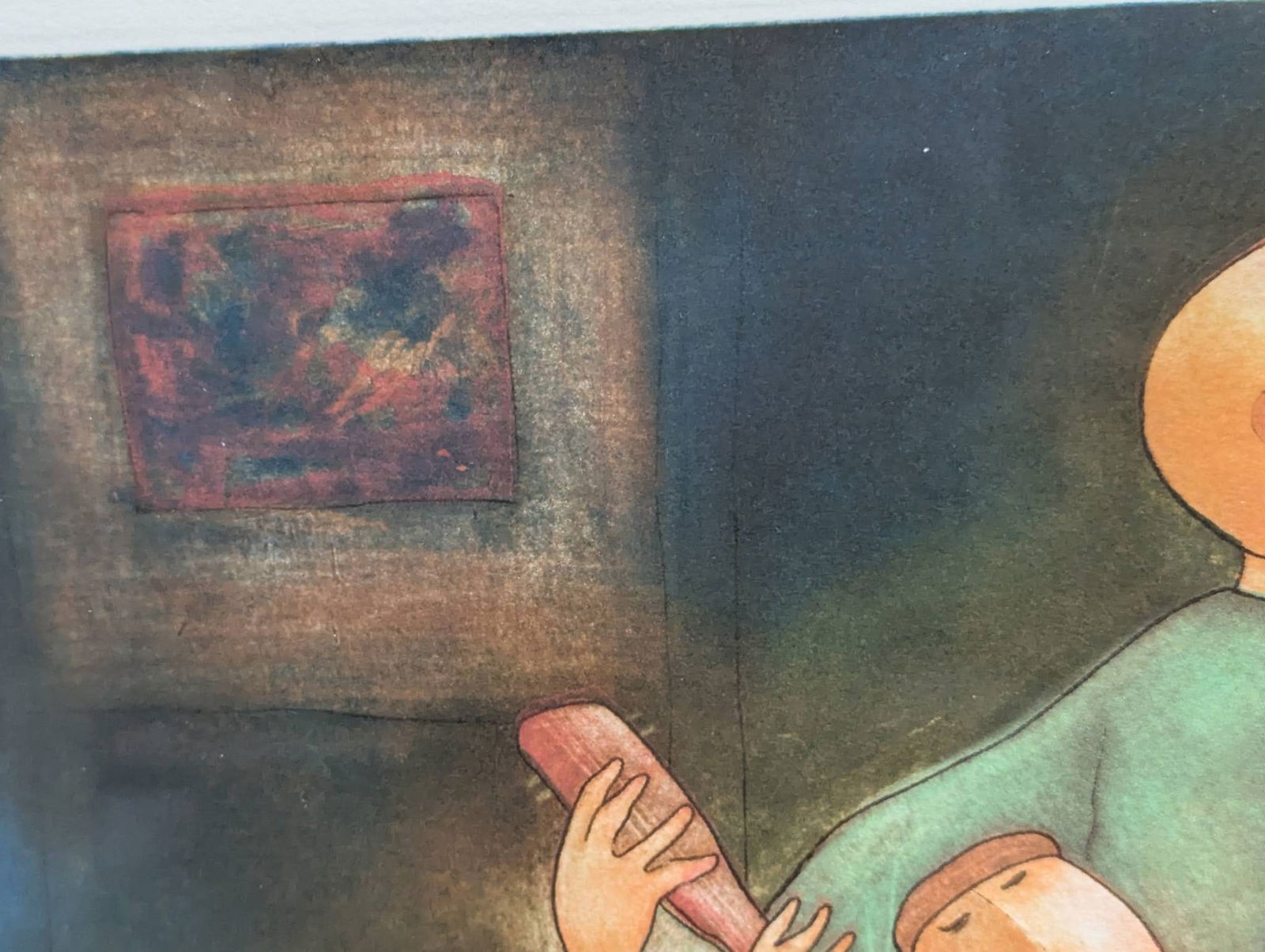 Signed and Numbered Lithograph by Eng Tay Titled Heart Song - 3