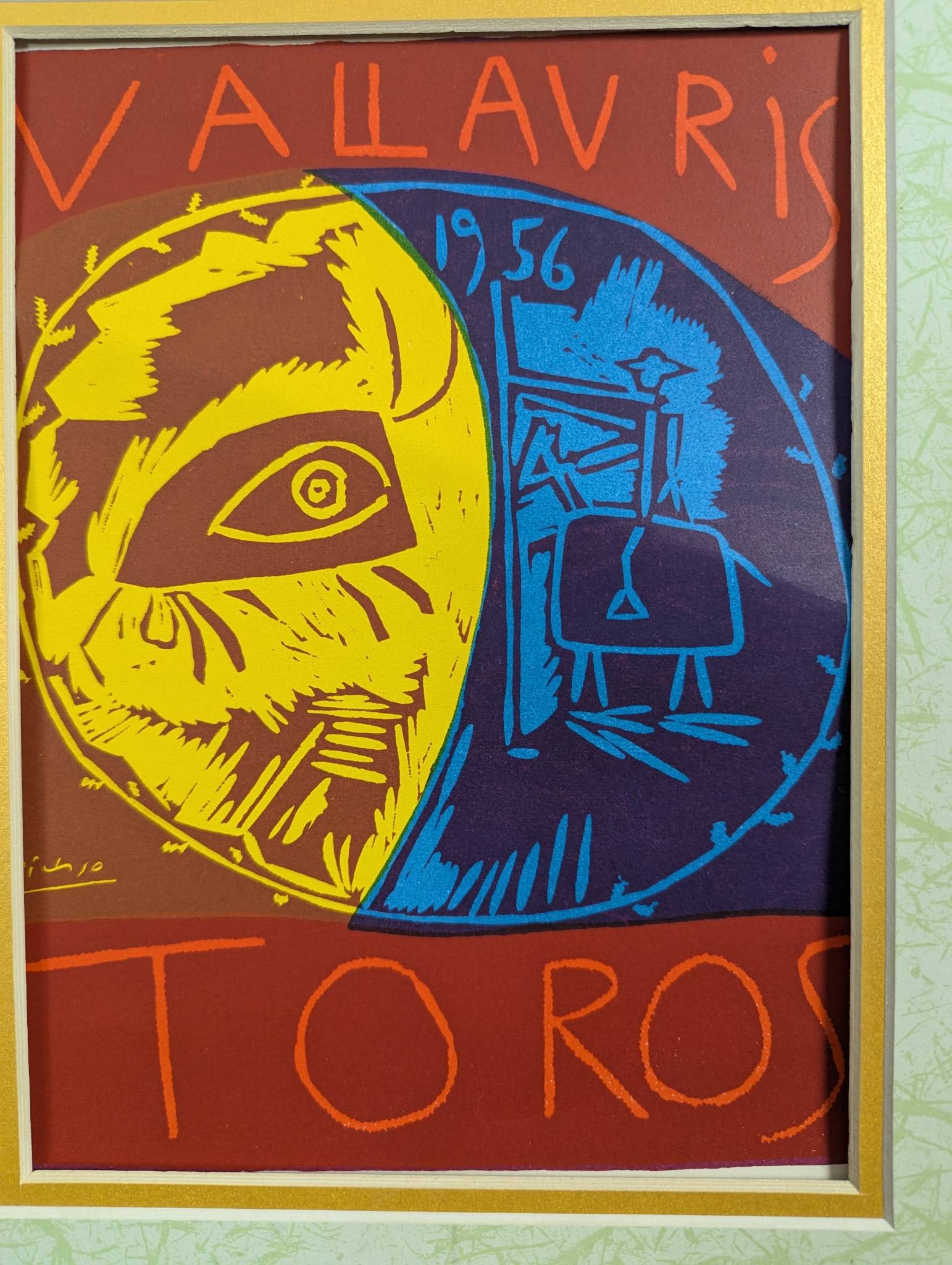 Toros en Vallauris Lithograph by Pablo Picasso, 1956 - 2