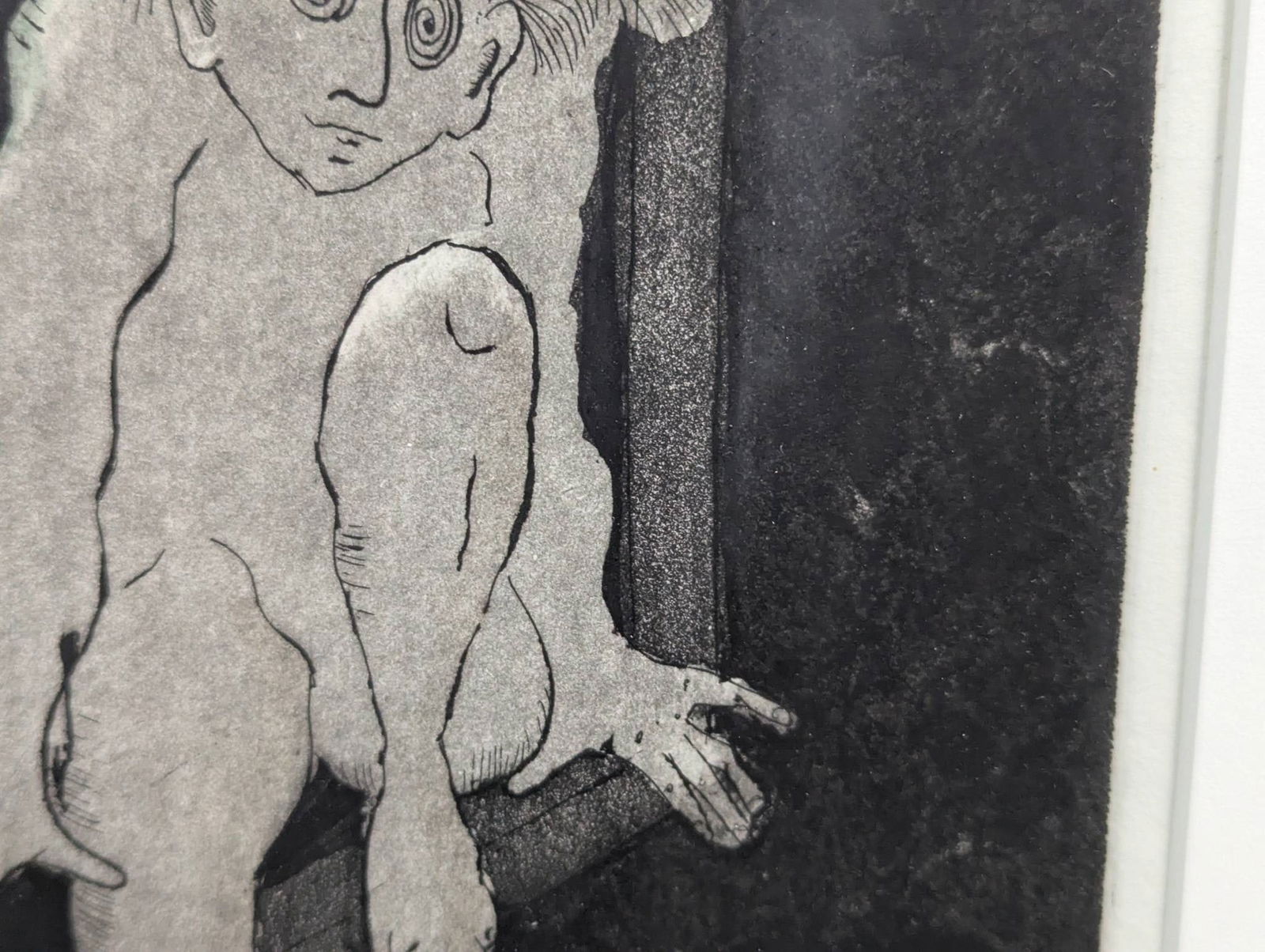 Etching Titled Boogie Man by Beth Ford - 6