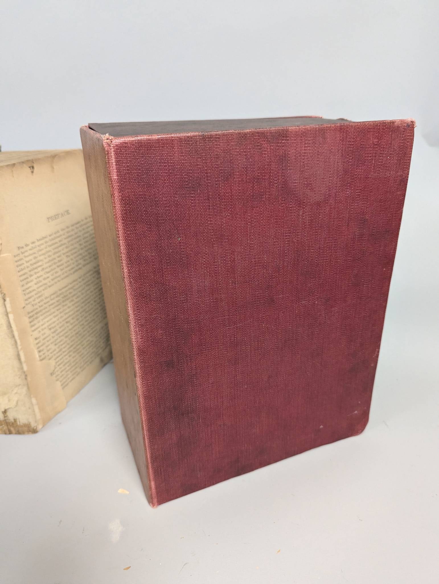 Business Directory with Hardcover Slipcase Marked New York and Brooklyn 1890-91 - 2