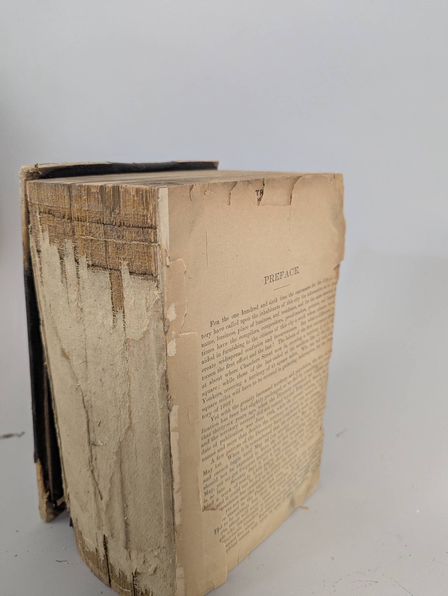 Business Directory with Hardcover Slipcase Marked New York and Brooklyn 1890-91 - 3