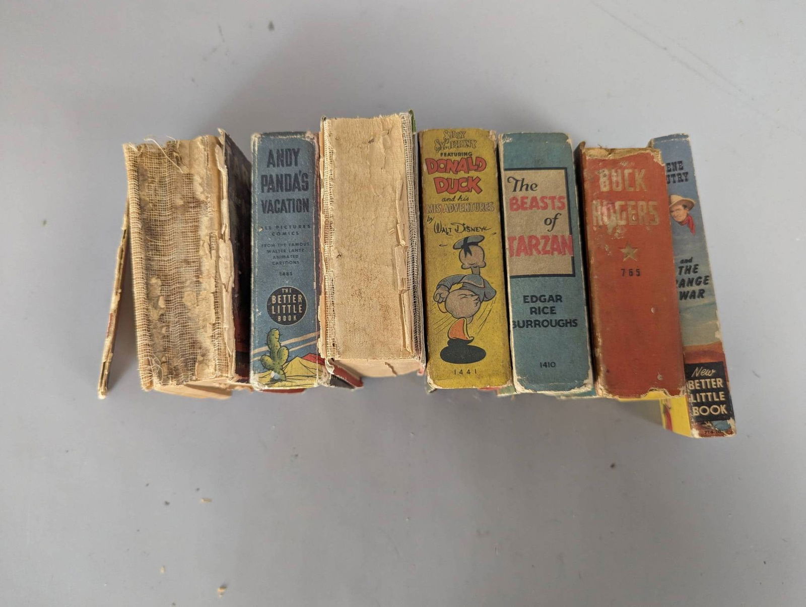 7 c 1940s Childrens Books Including Big Little Books - 2
