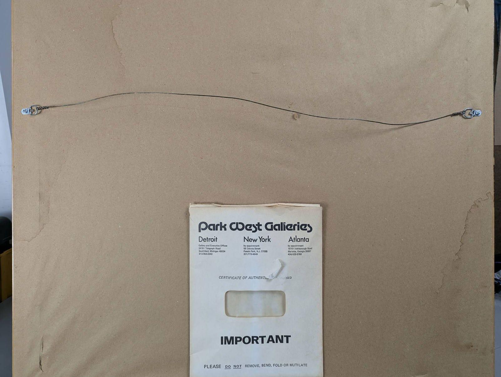 1968 Bernard Buffet Lithograph Depicting Parisian Landscape With Eiffel Tower - 10