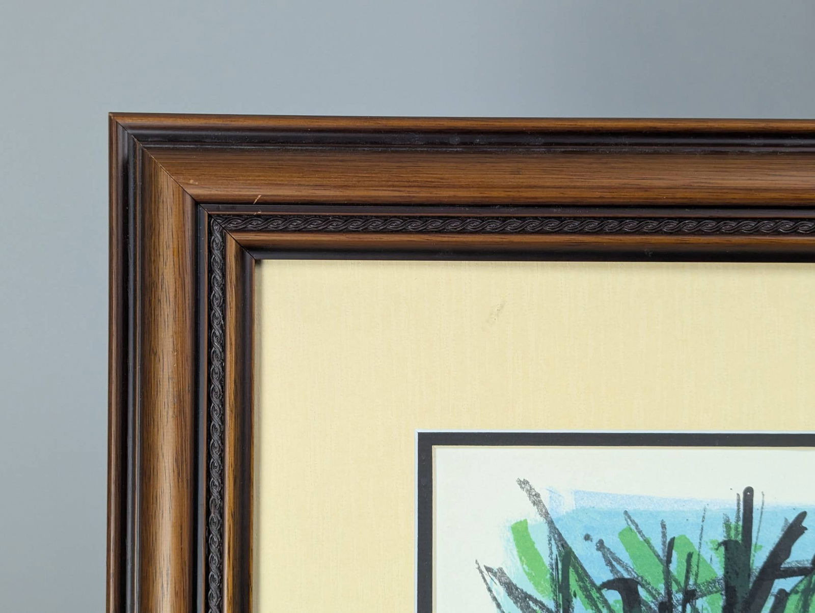 Bernard Buffet Lithograph Print Depicting Bridge Over Seine River in Paris - 9