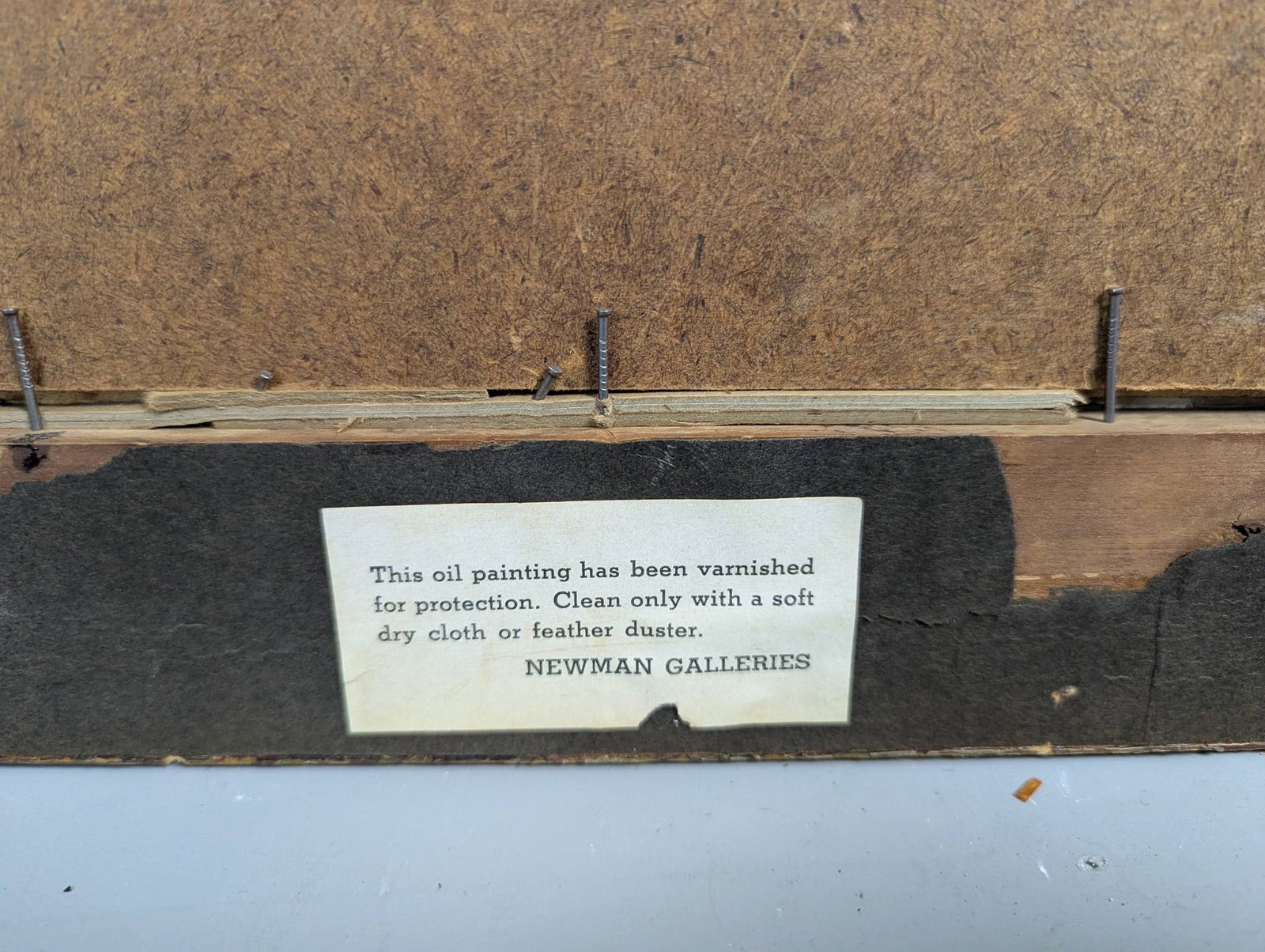 Oil on Board Still Life with Flowers and Cherubs, Antique, Newman Galleries - 16