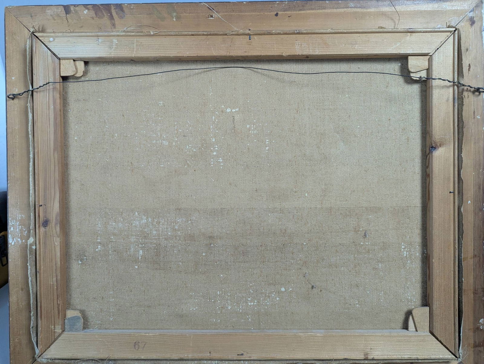 1941 Landscape Painting Signed B Sodal Depicting a Rustic Scene - 15