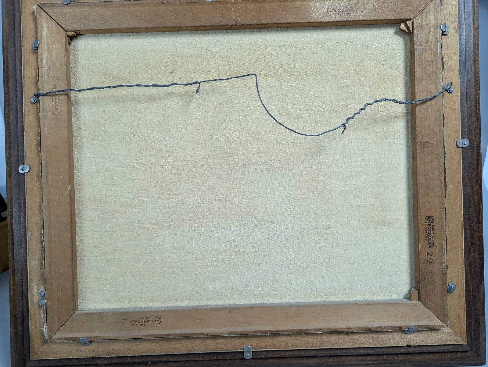 Signed H Muller Oil on Canvas Depicting a Mountainscape - 15