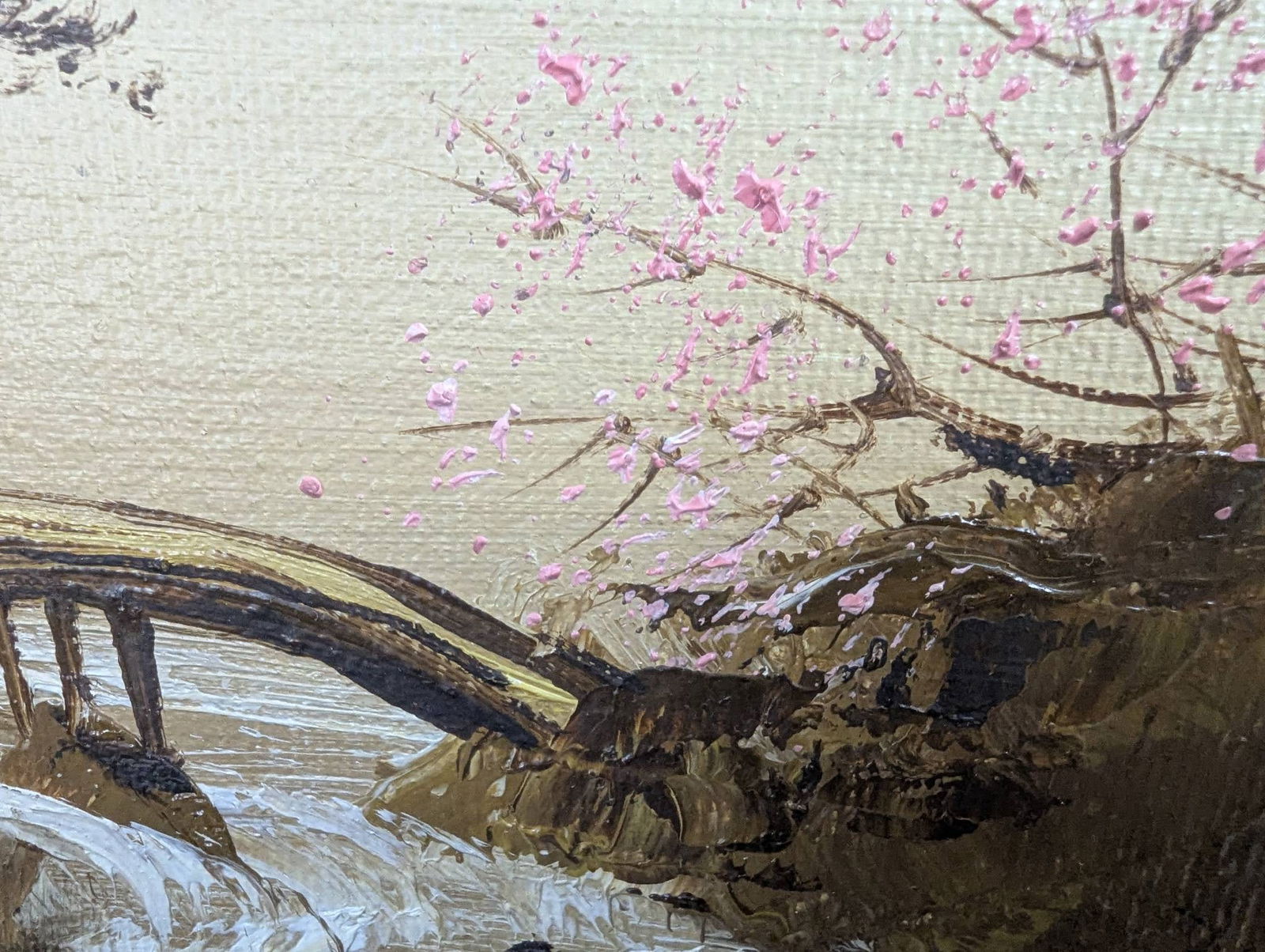 Oil on Canvas Landscape Painting by ST Young - 10