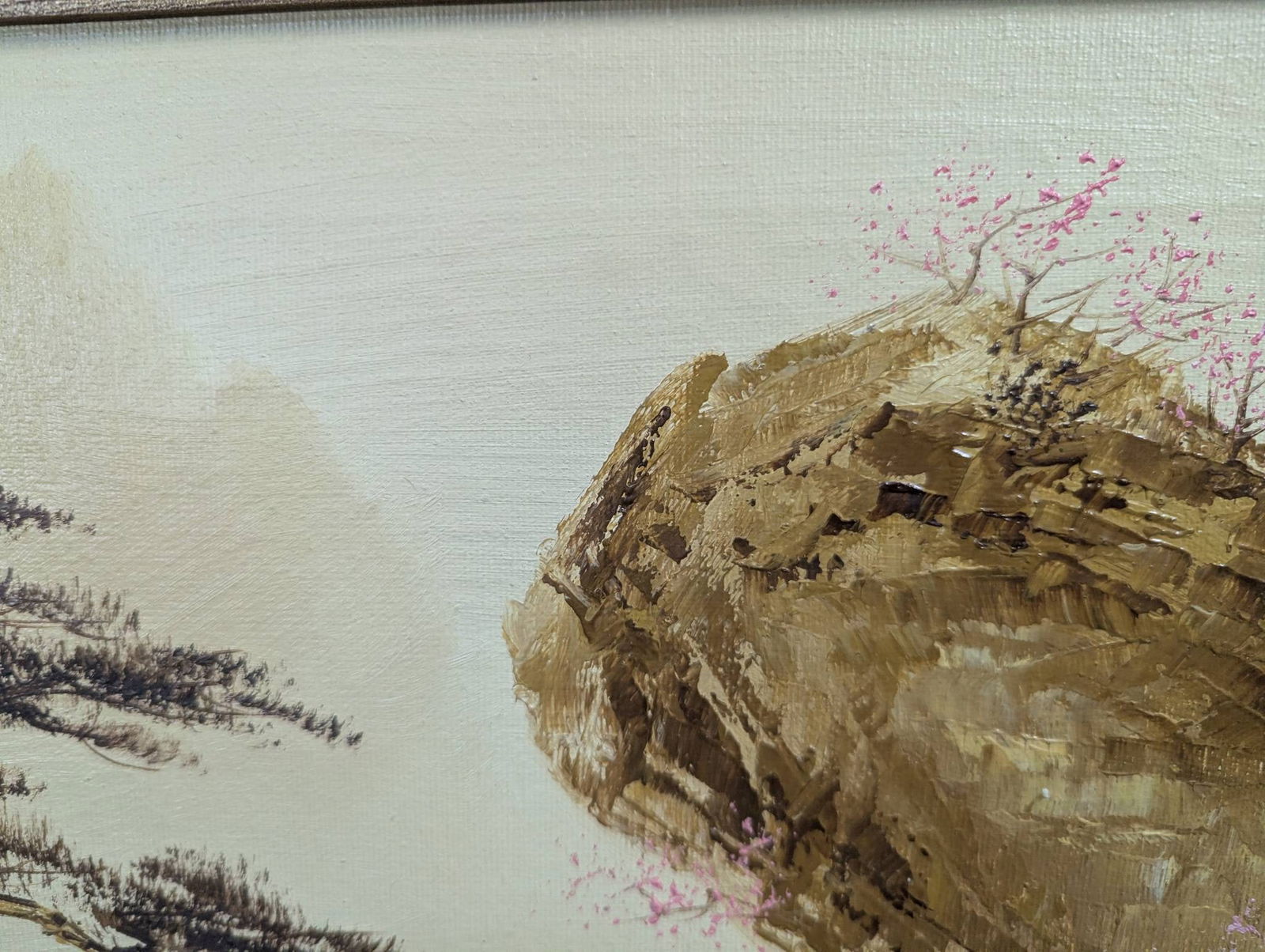 Oil on Canvas Landscape Painting by ST Young - 4