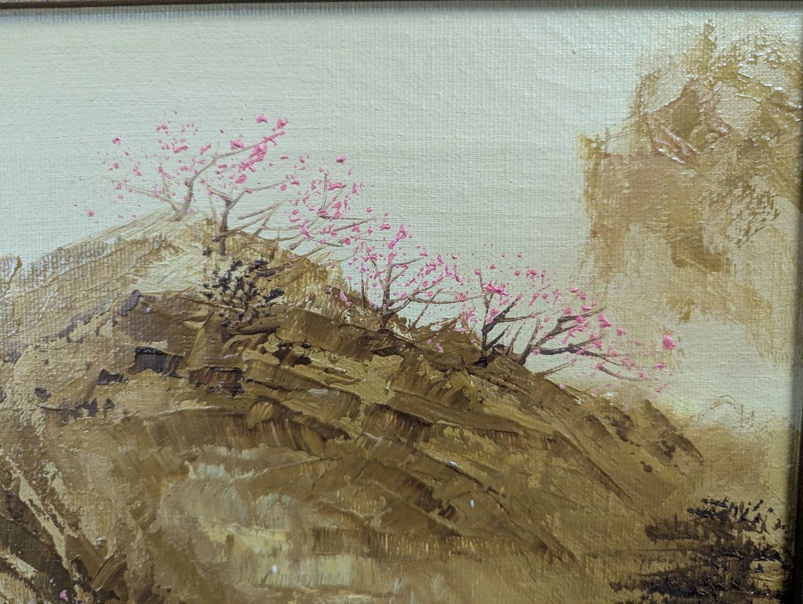 Oil on Canvas Landscape Painting by ST Young - 5