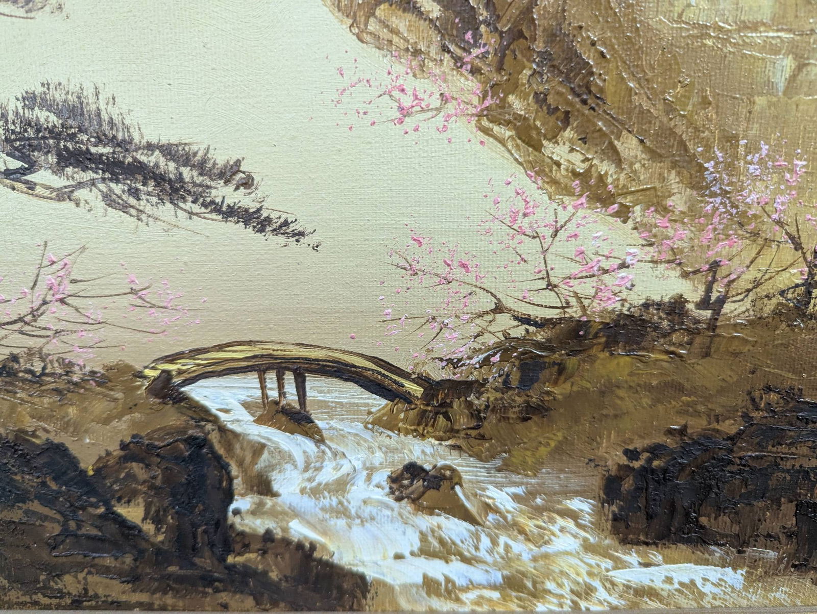 Oil on Canvas Landscape Painting by ST Young - 7