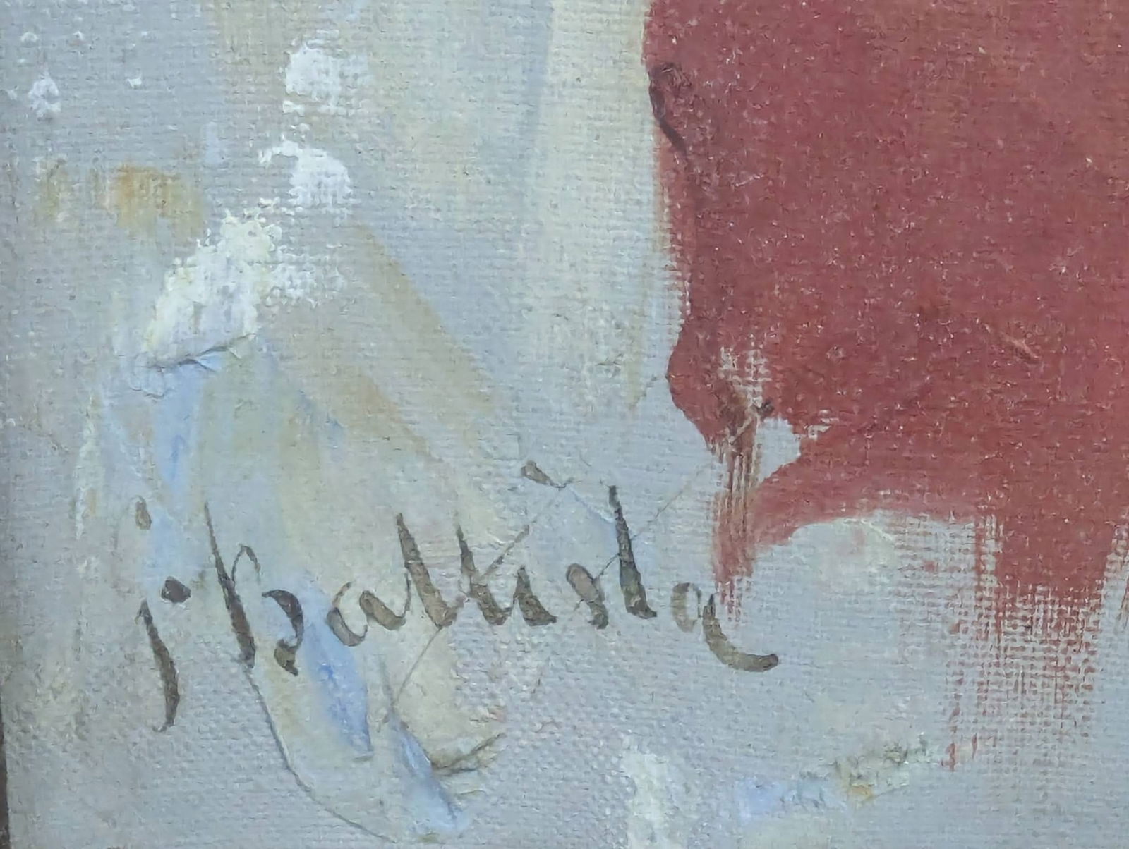 Portrait of Old Man by Giovanni Battista in Ornate Wooden Frame - 8