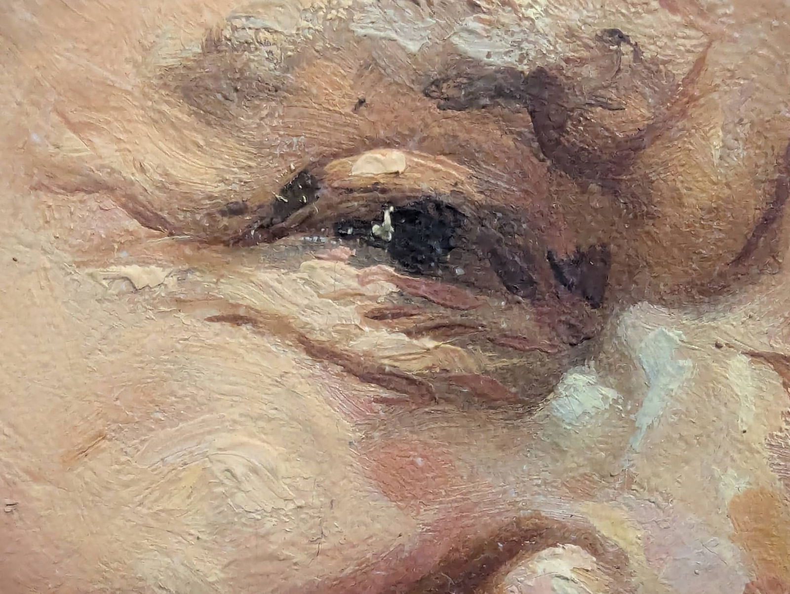 Portrait of Old Man by Giovanni Battista in Ornate Wooden Frame - 9