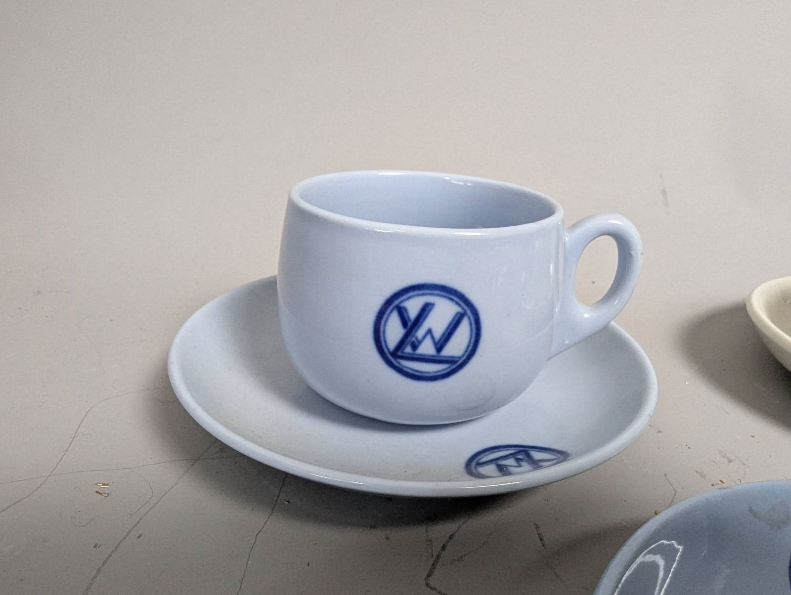 Four Wagon-Lits Orient Express Demitasse Cups and SaucersÂ - 2