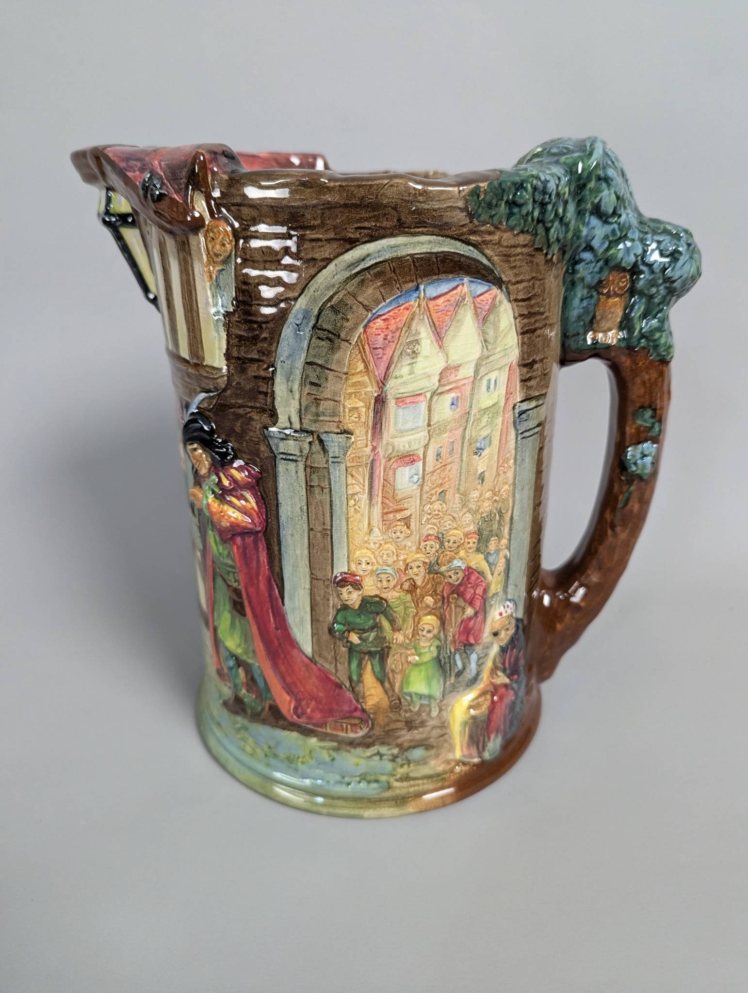 Large Royal Doulton The Pied Piper Collectible Jug No 435 - 2