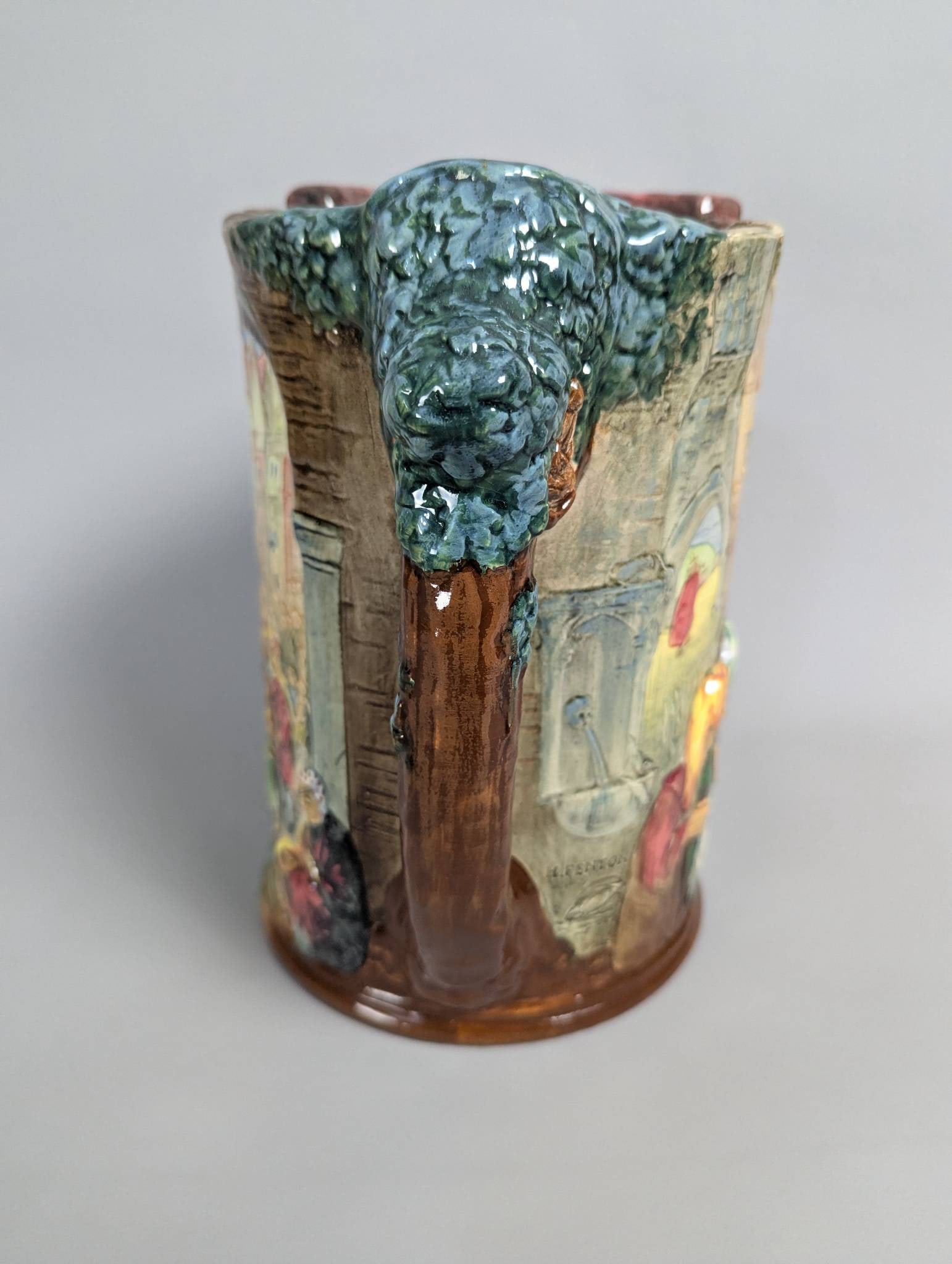 Large Royal Doulton The Pied Piper Collectible Jug No 435 - 3