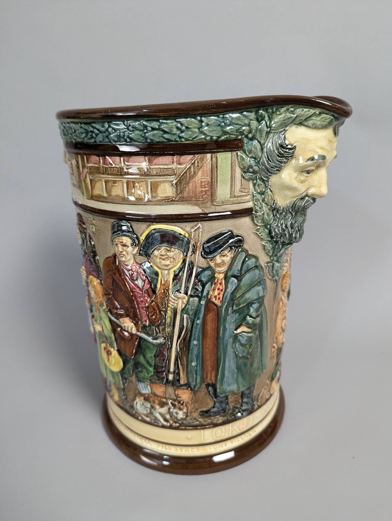Royal Doulton Limited Edition Dickens Jug Designed by Charles Noke and Harry Fenton - 2