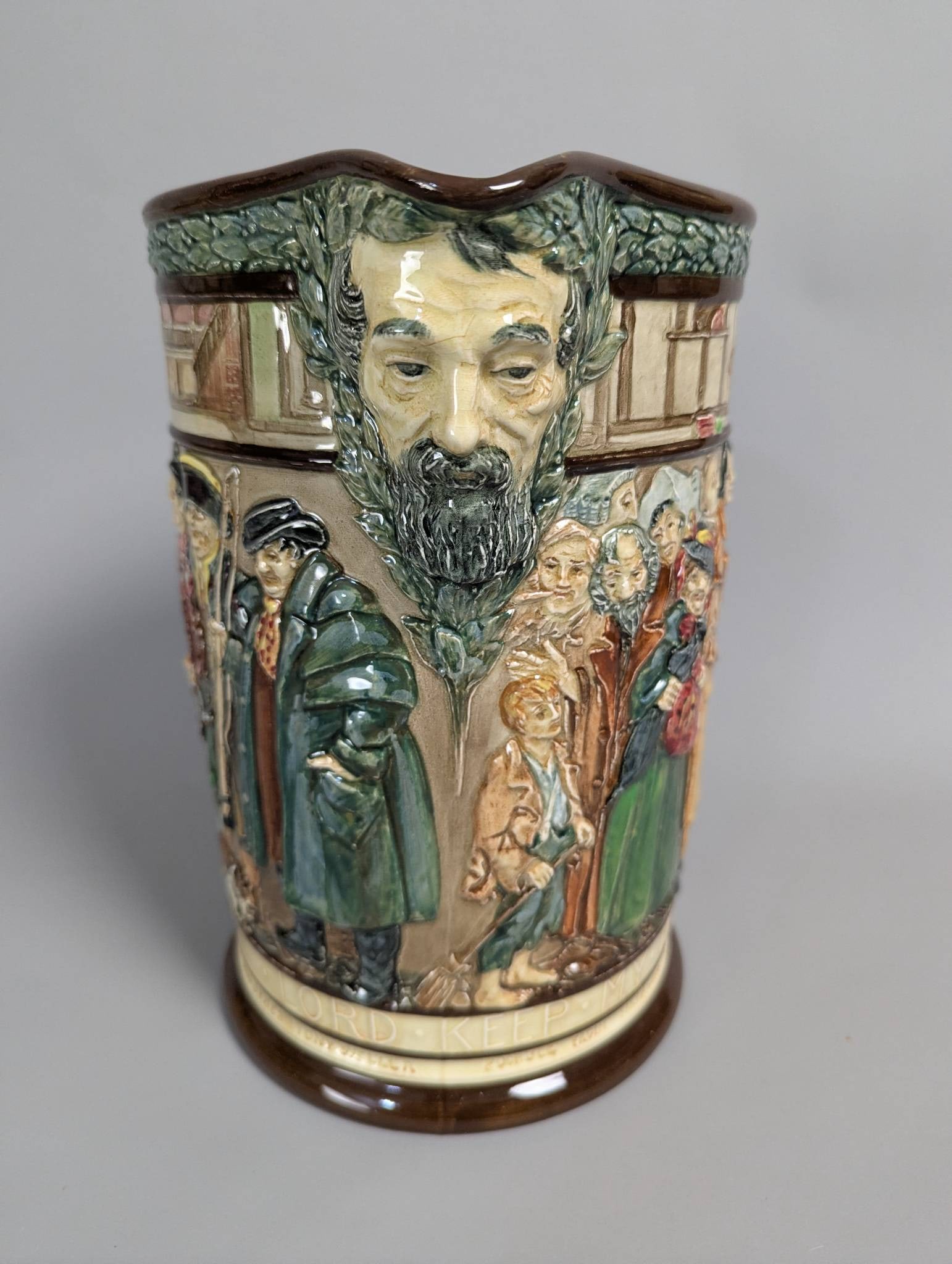 Royal Doulton Limited Edition Dickens Jug Designed by Charles Noke and Harry Fenton - 3