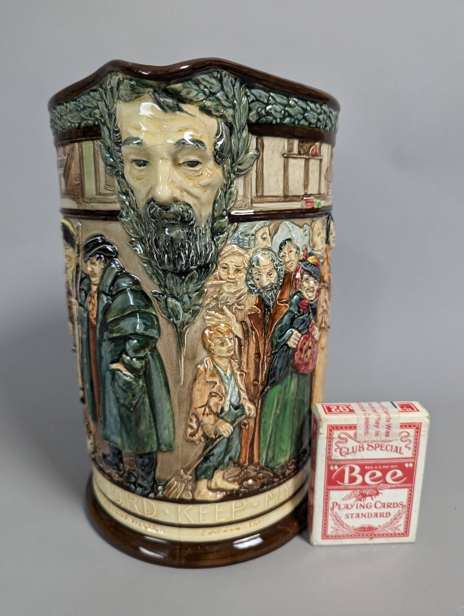 Royal Doulton Limited Edition Dickens Jug Designed by Charles Noke and Harry Fenton - 7