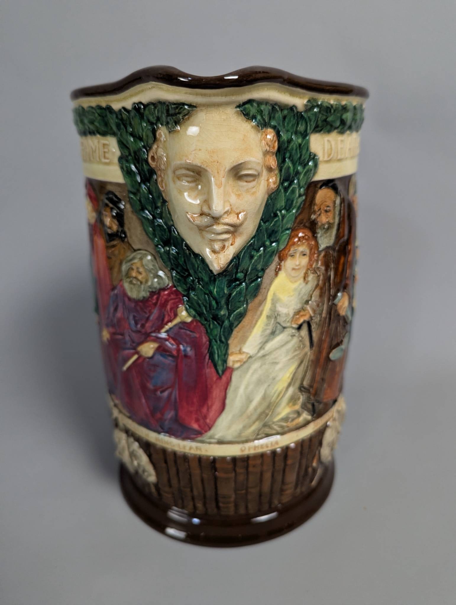 Royal Doulton Shakespeare Jug Designed by Charles Noke and Harry Fenton - 2
