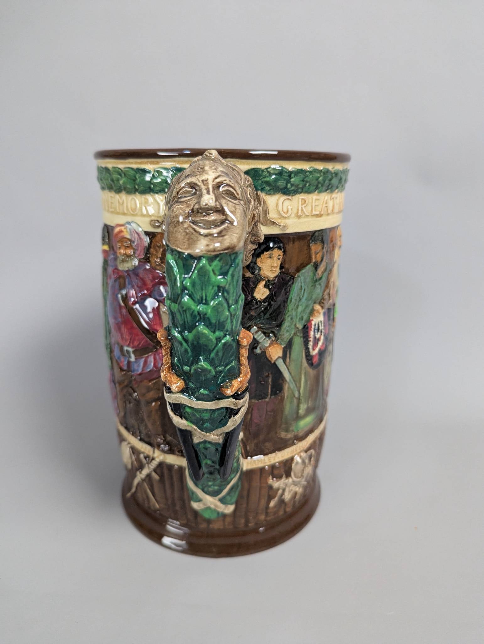 Royal Doulton Shakespeare Jug Designed by Charles Noke and Harry Fenton - 4