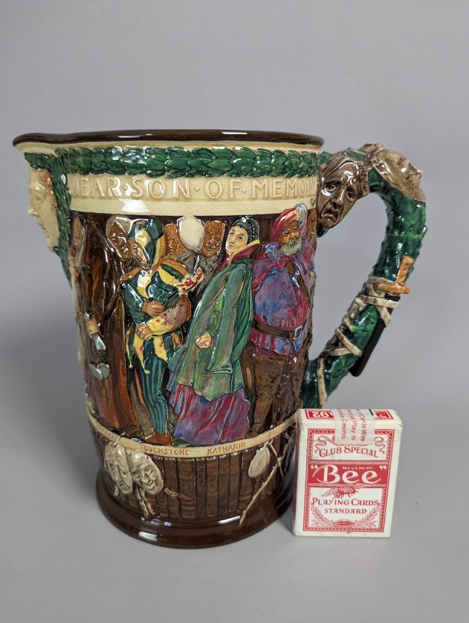 Royal Doulton Shakespeare Jug Designed by Charles Noke and Harry Fenton - 6