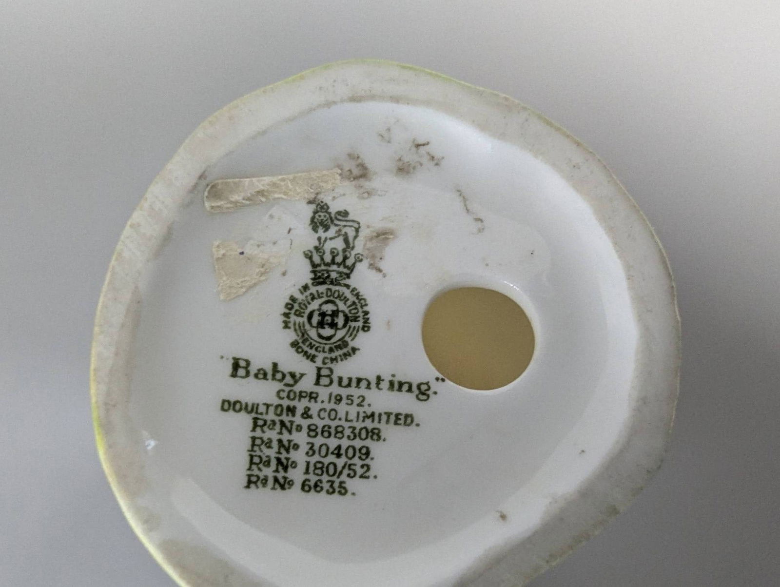 Royal Doulton Baby Bunting Ceramic Figurine - 7