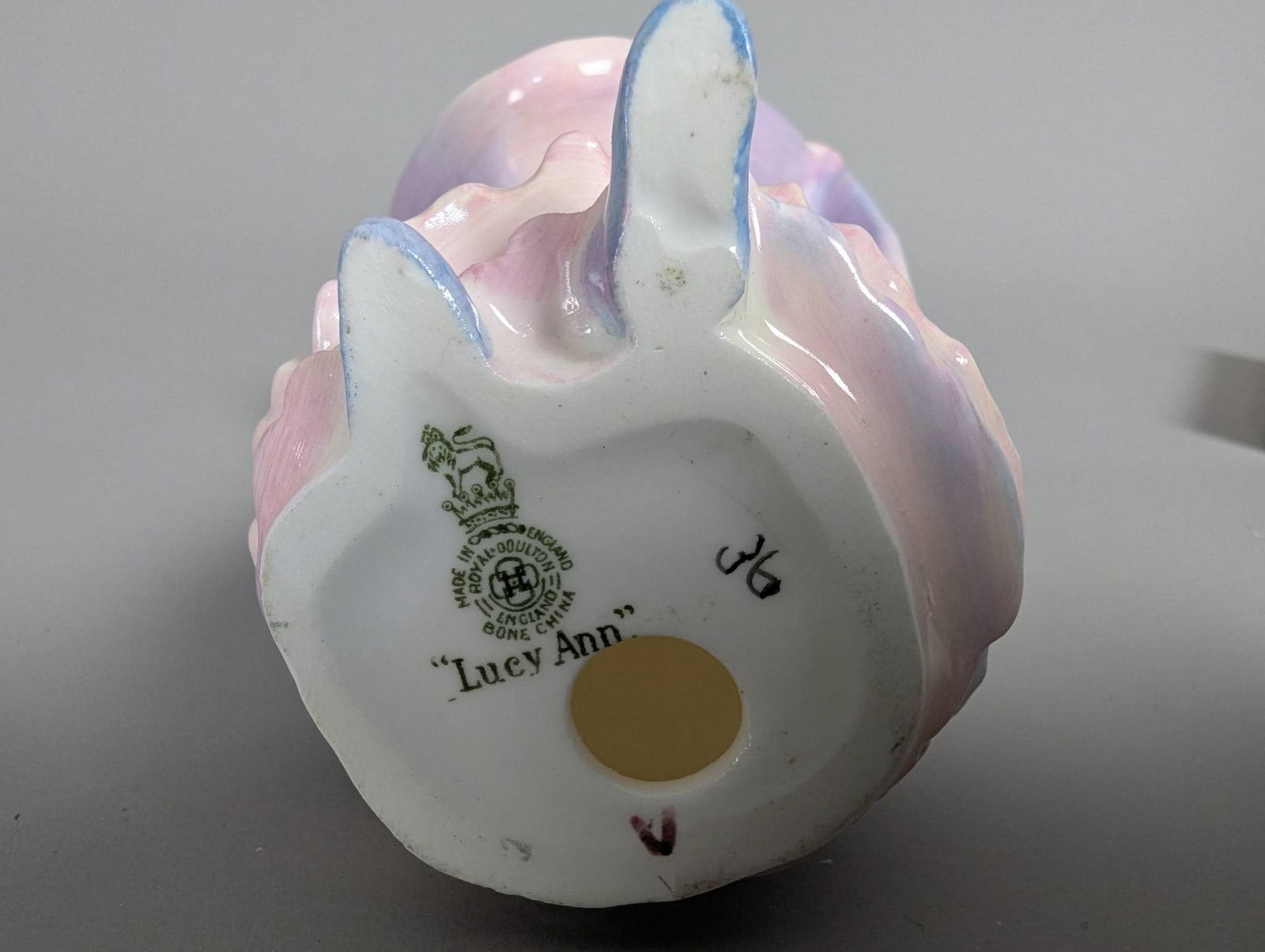 Royal Doulton Lucy Ann Figurine in Pastel Tones - 6