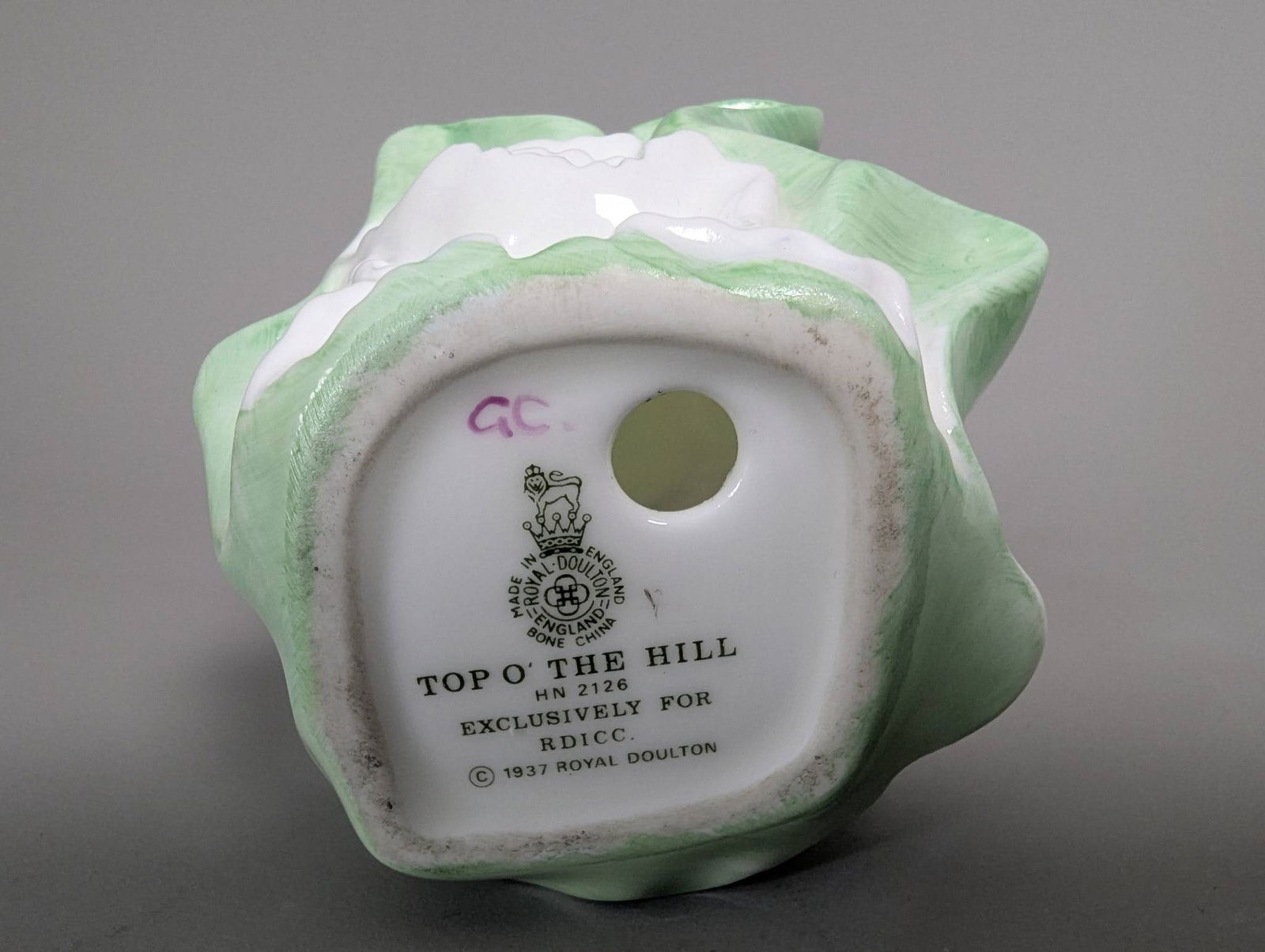 Royal Doulton HN 2126 Top O the Hill Porcelain Figurine - 6